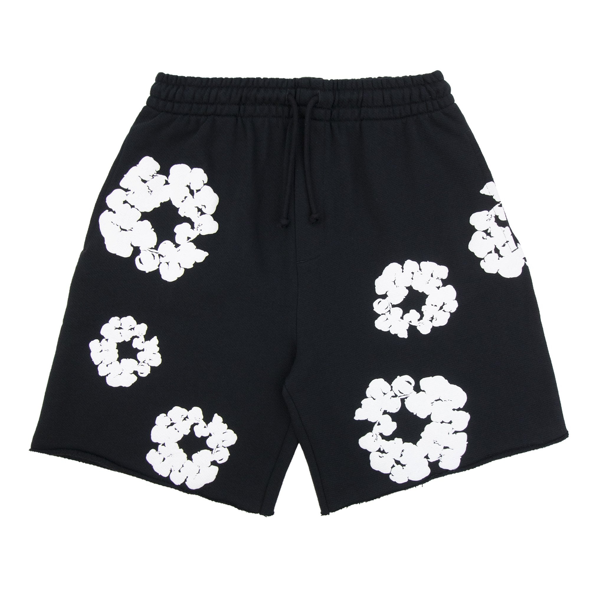 Denim Tears The Cotton Wreath Shorts Black