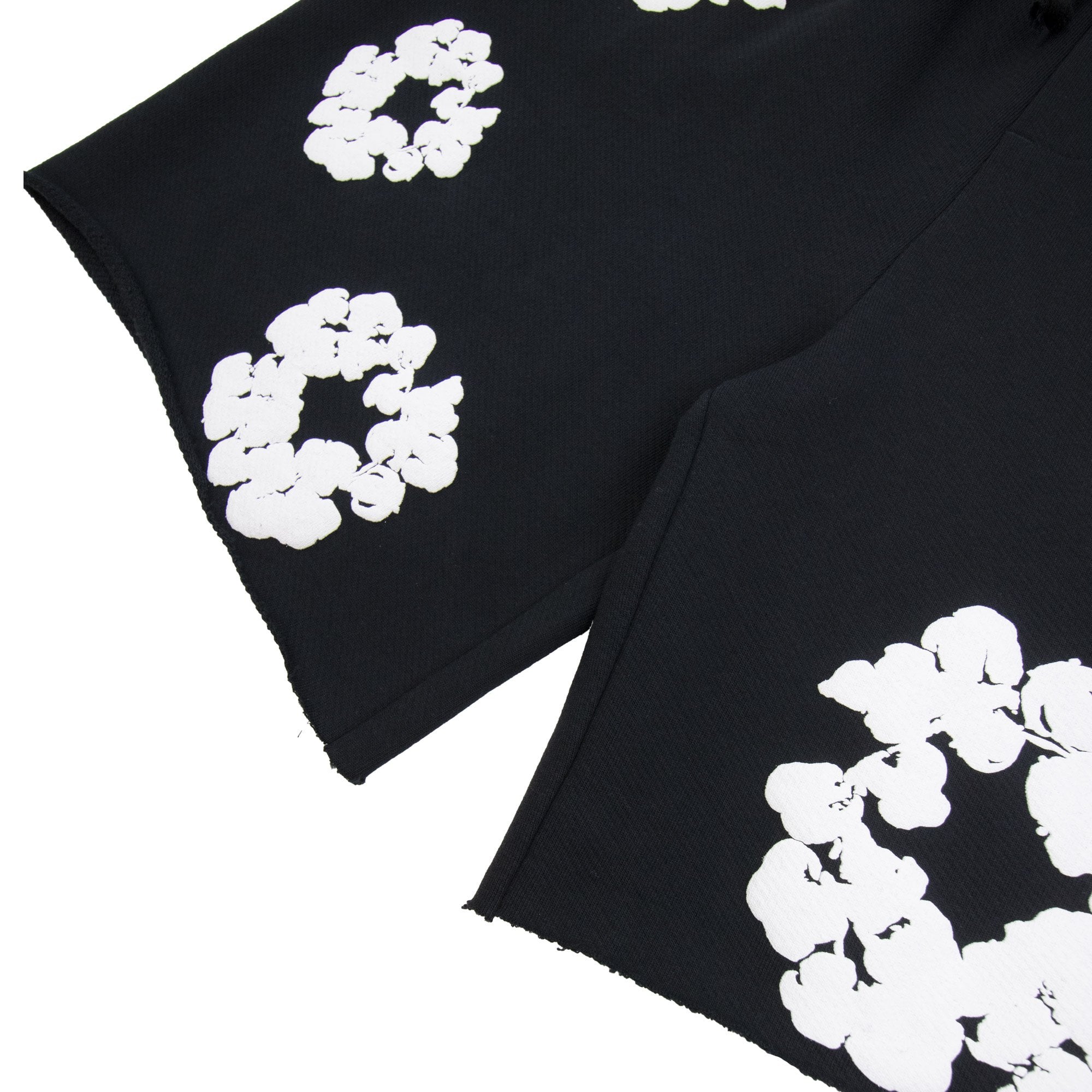Denim Tears The Cotton Wreath Shorts Black