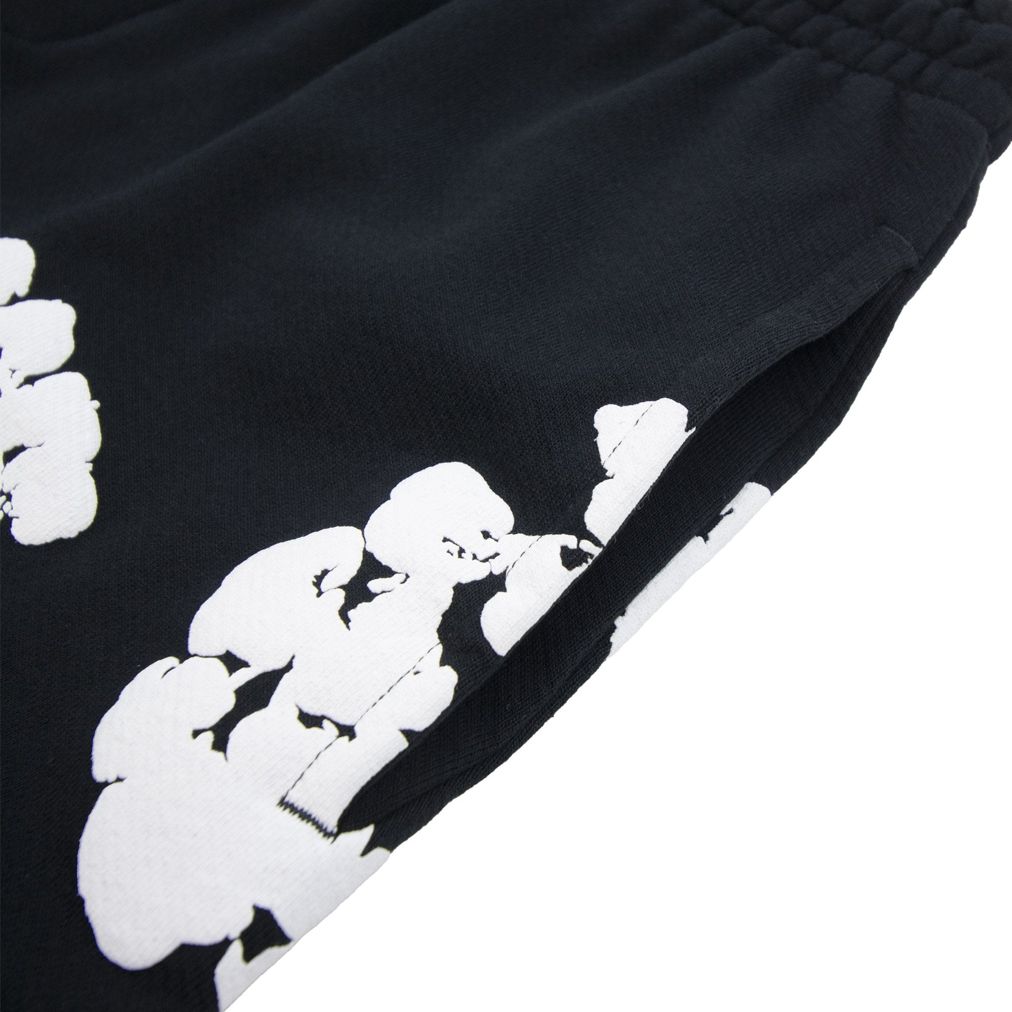 Denim Tears The Cotton Wreath Shorts Black | ONU – Onu