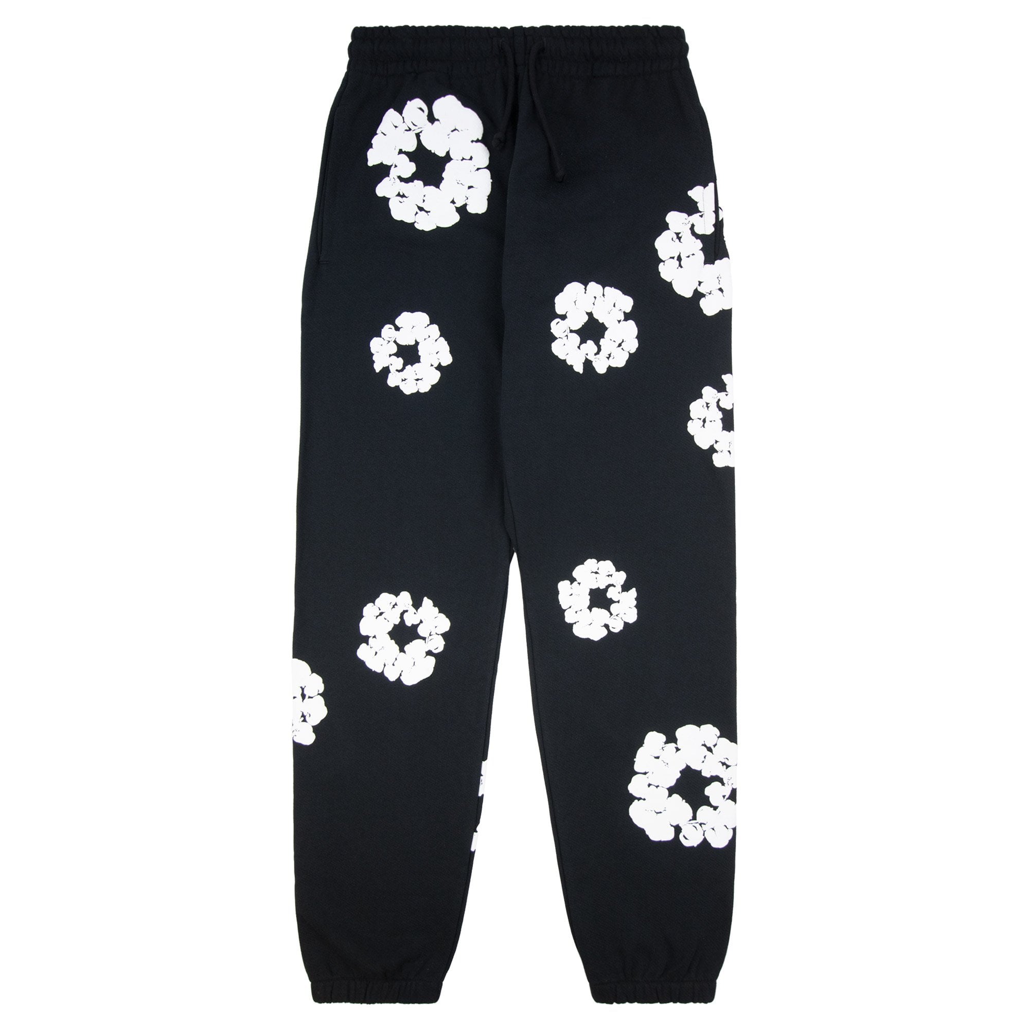 Denim Tears The Cotton Wreath Sweatpants Black