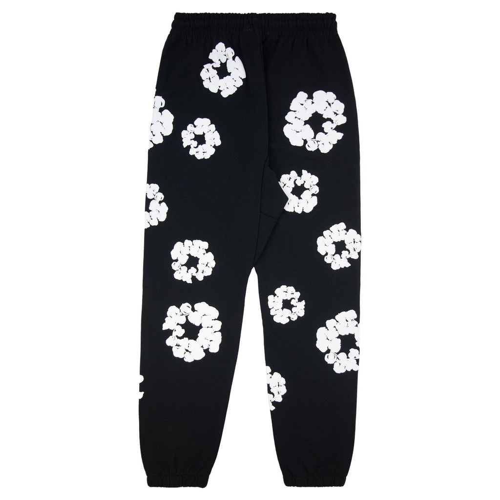 Denim Tears The Cotton Wreath Sweatpants Black