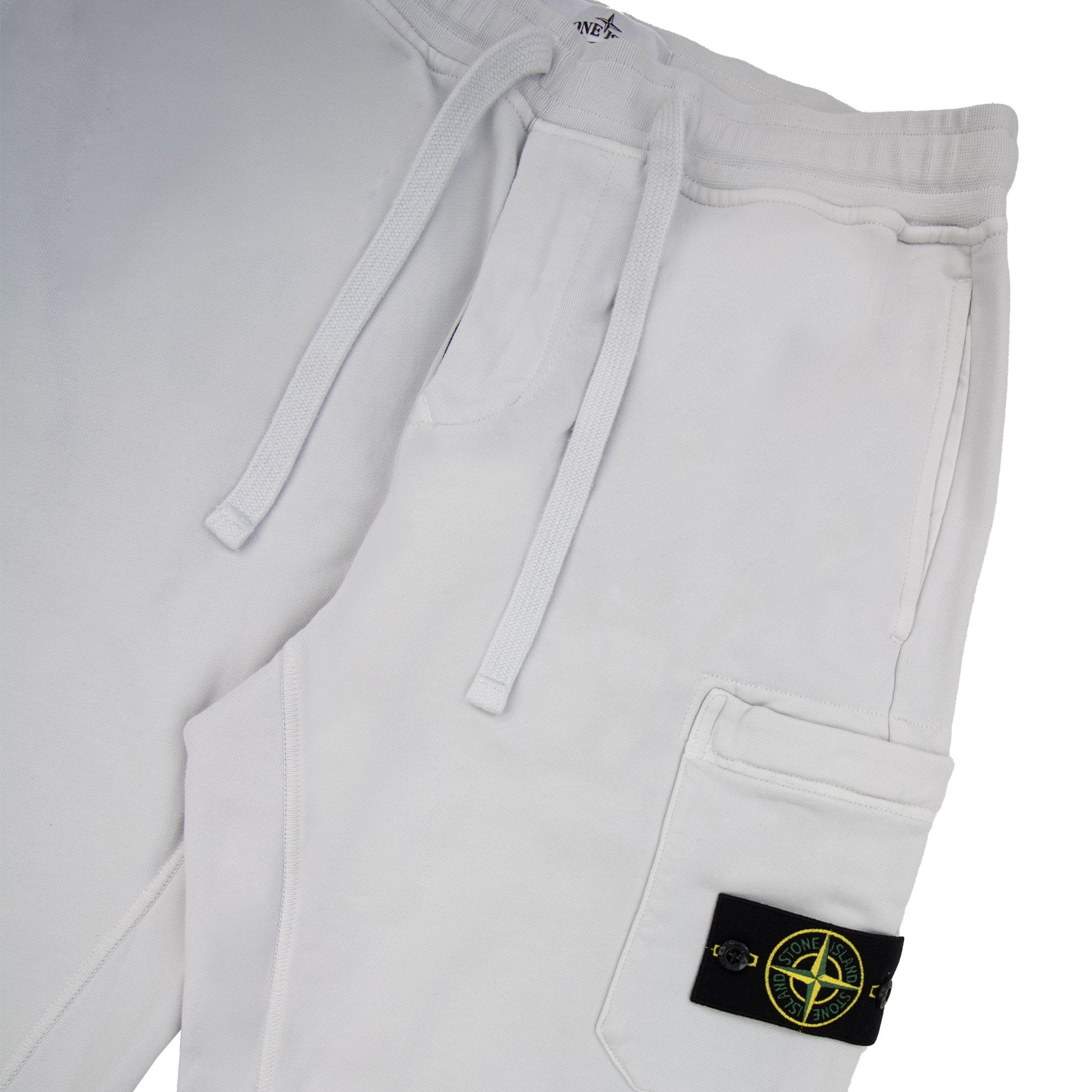 Stone Island 64520 Brushed Cotton Fleece Slim Fit Sky Blue V0041