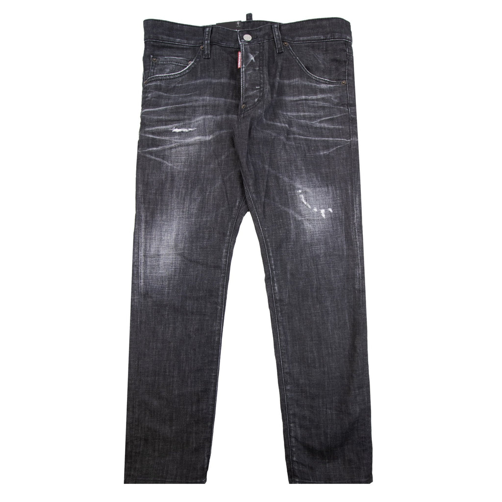 Dsquared2 Black Easy Wash Cool Guy Jeans Black 900