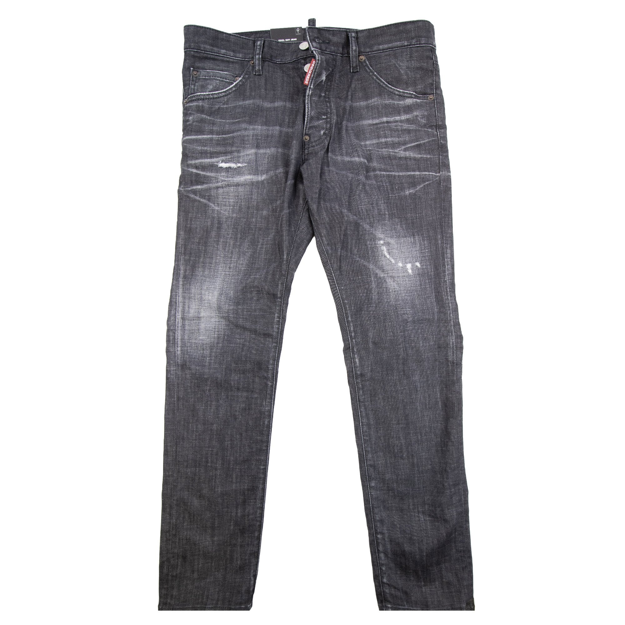 Dsquared2 Black Easy Wash Cool Guy Jeans Black 900