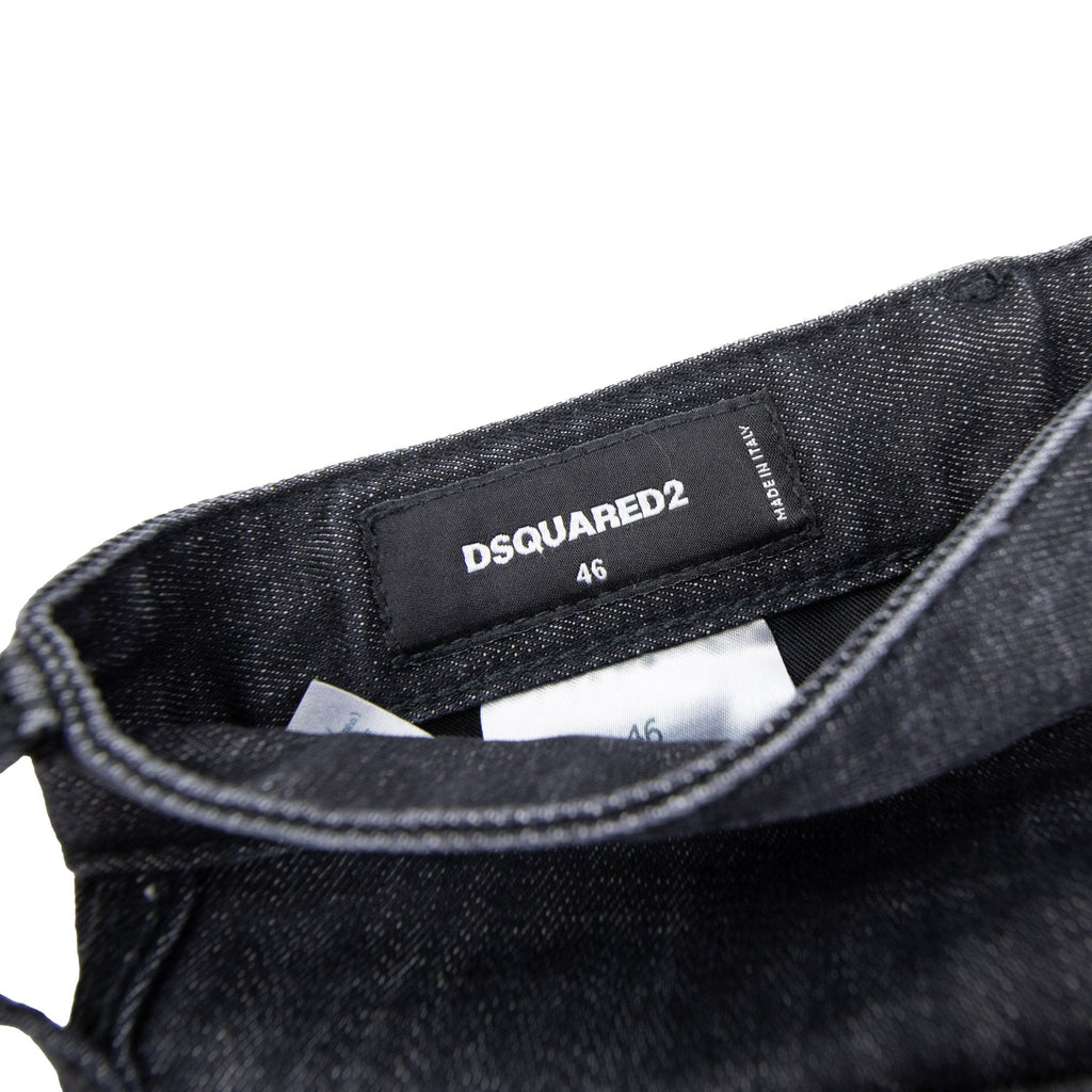 Dsquared2 Black Easy Wash Cool Guy Jeans Black 900