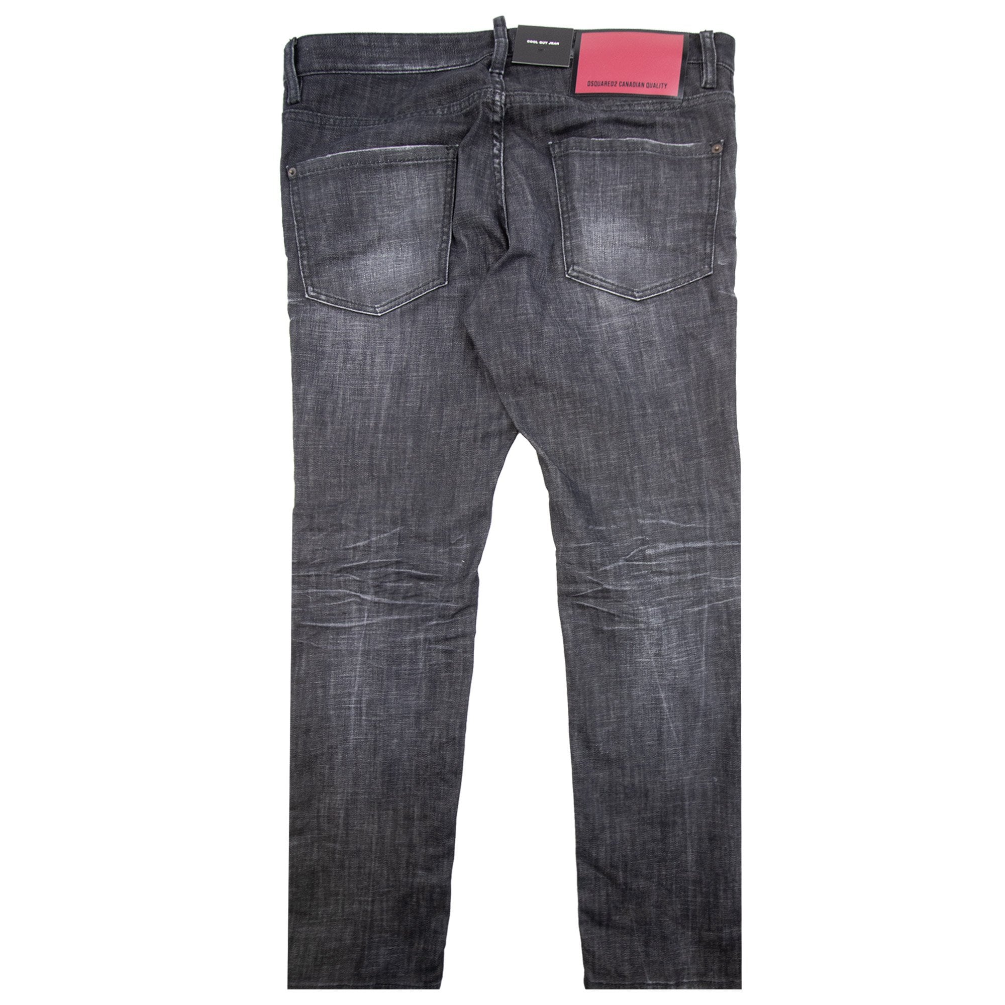 Dsquared2 Black Easy Wash Cool Guy Jeans Black 900
