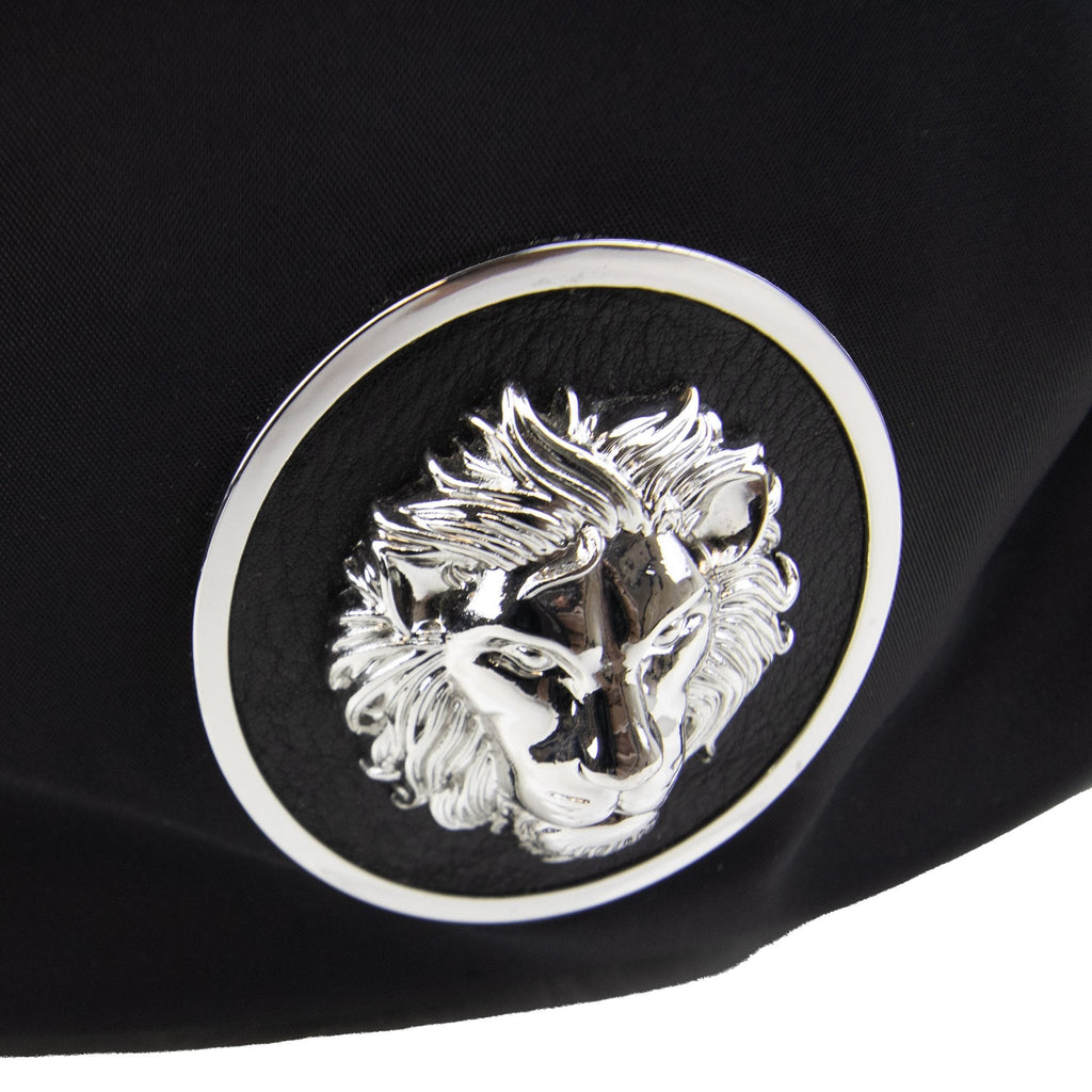Versace Versus Lion Soft Leather Backpack Black