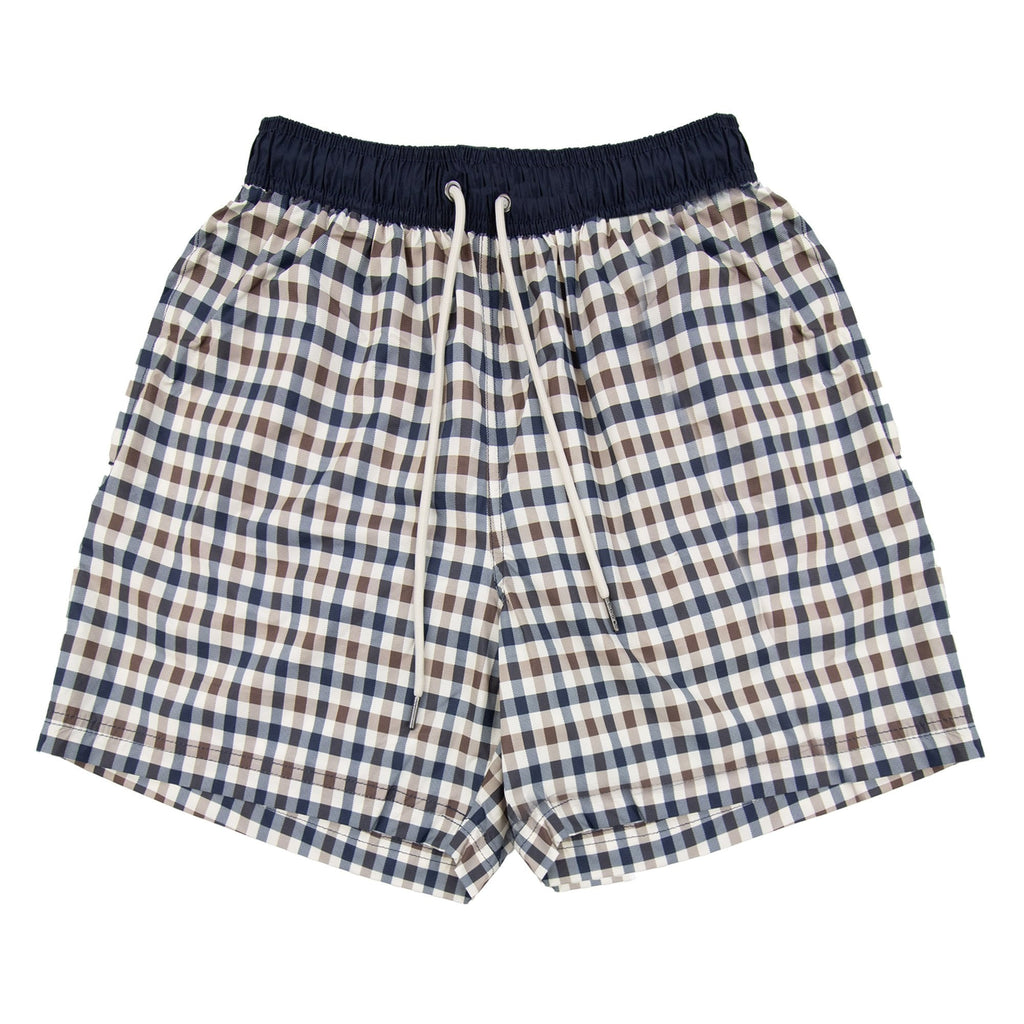 Aquascutum Iconic Volley Swim Shorts Club Check 28