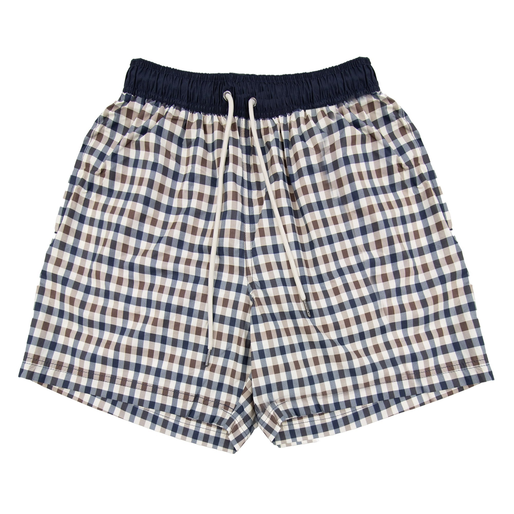Aquascutum Iconic Volley Swim Shorts Club Check 28