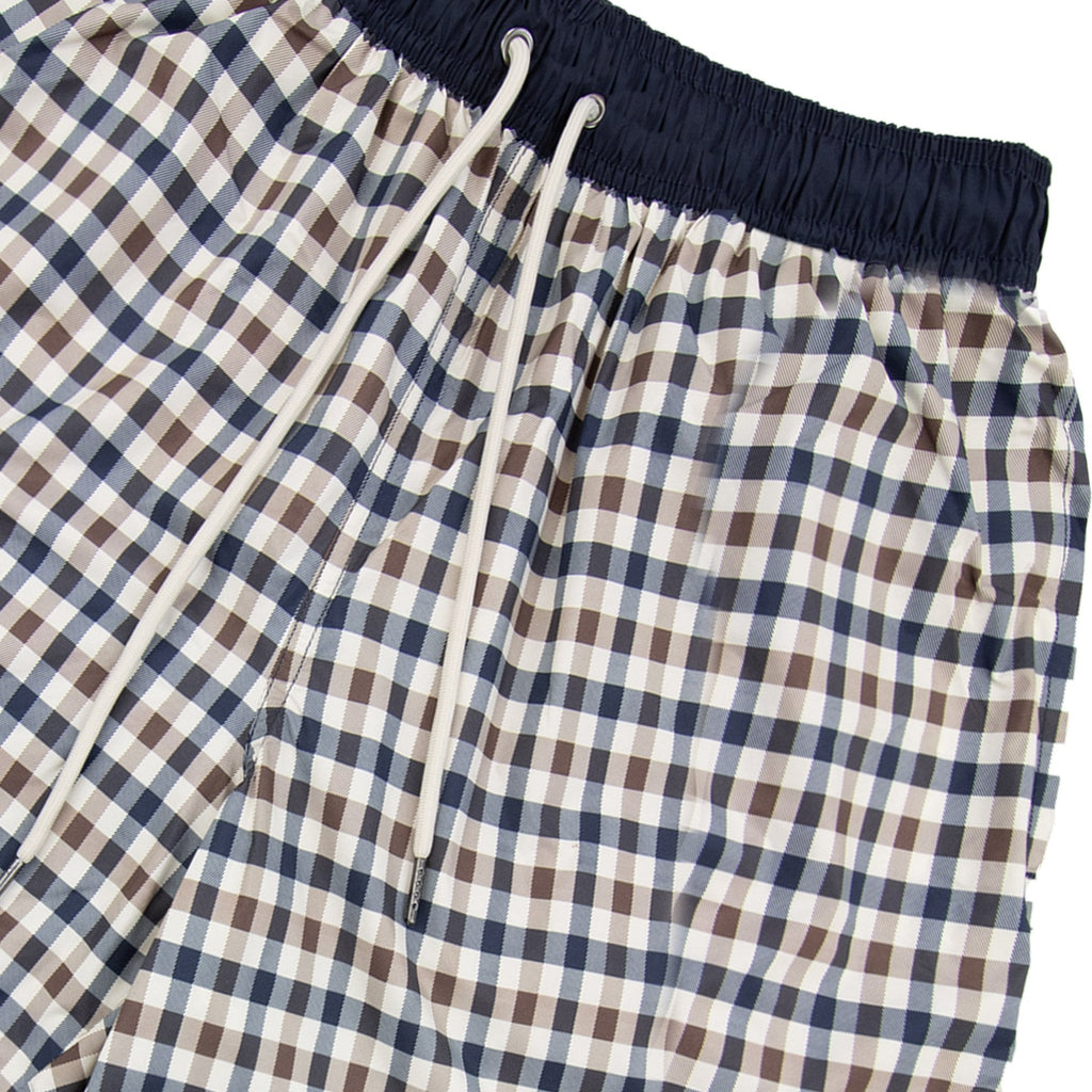 Aquascutum Iconic Volley Swim Shorts Club Check 28