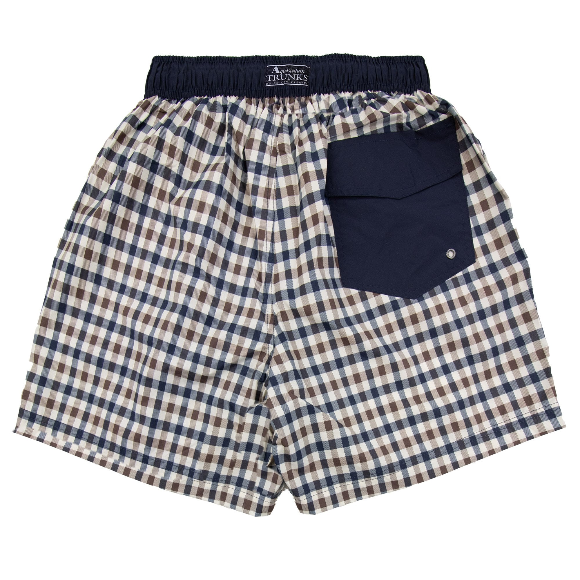 Aquascutum Iconic Volley Swim Shorts Club Check 28
