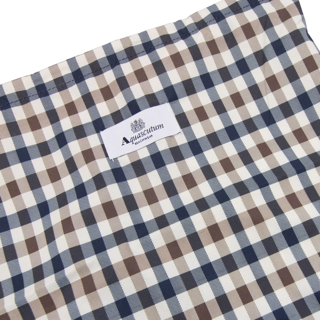 Aquascutum Iconic Volley Swim Shorts Club Check 28