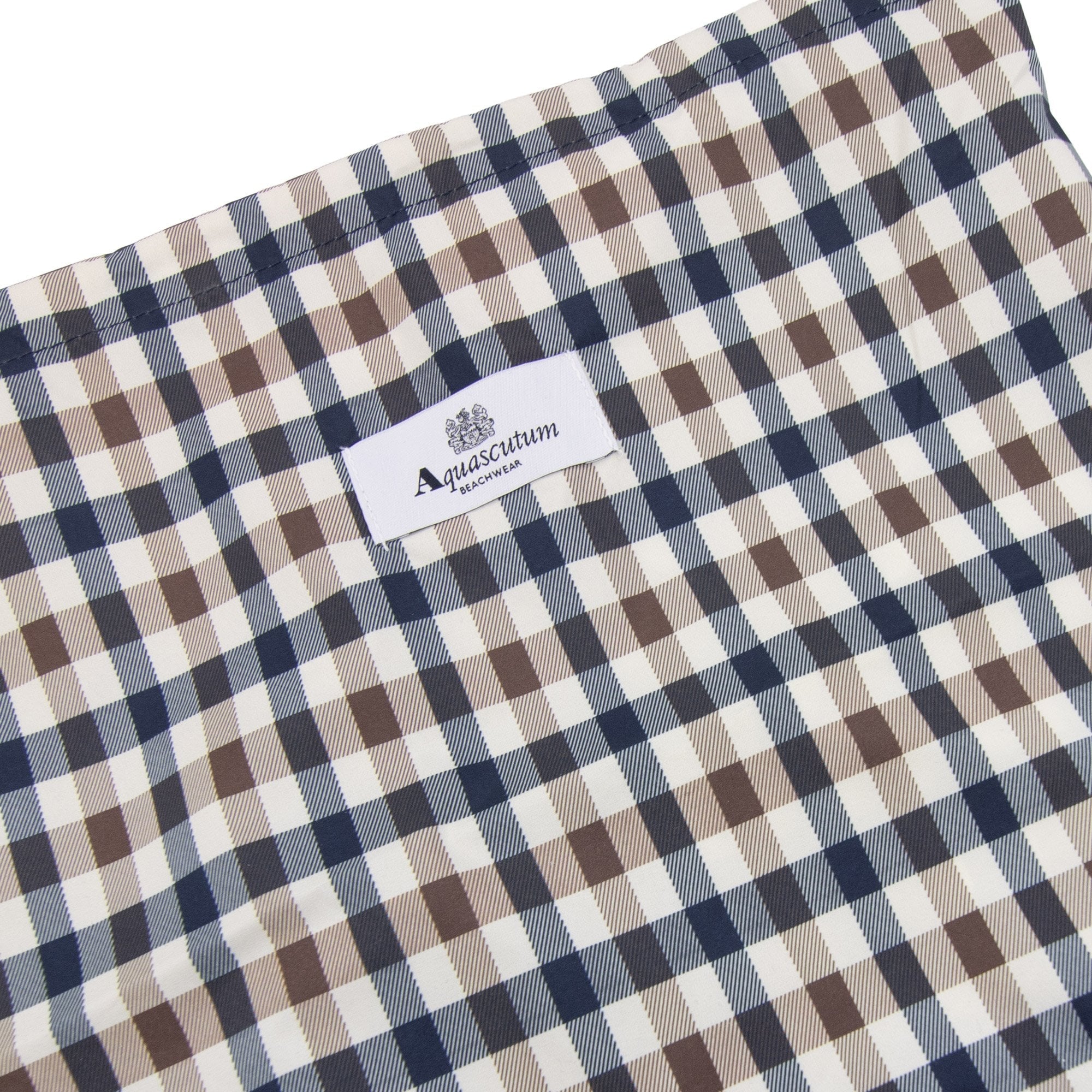 Aquascutum Iconic Volley Swim Shorts Club Check 28