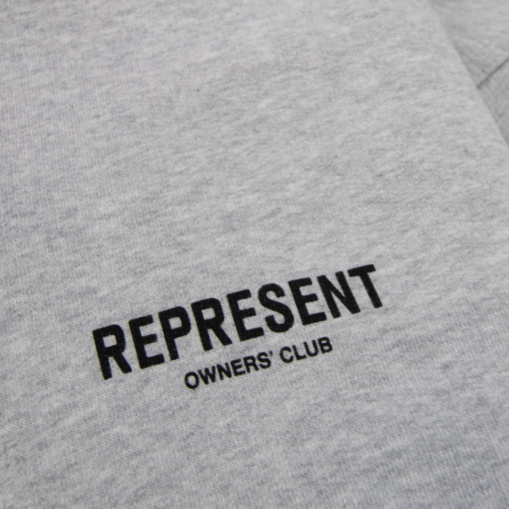 Represent Owners Club Hoodie Ash Grey/black