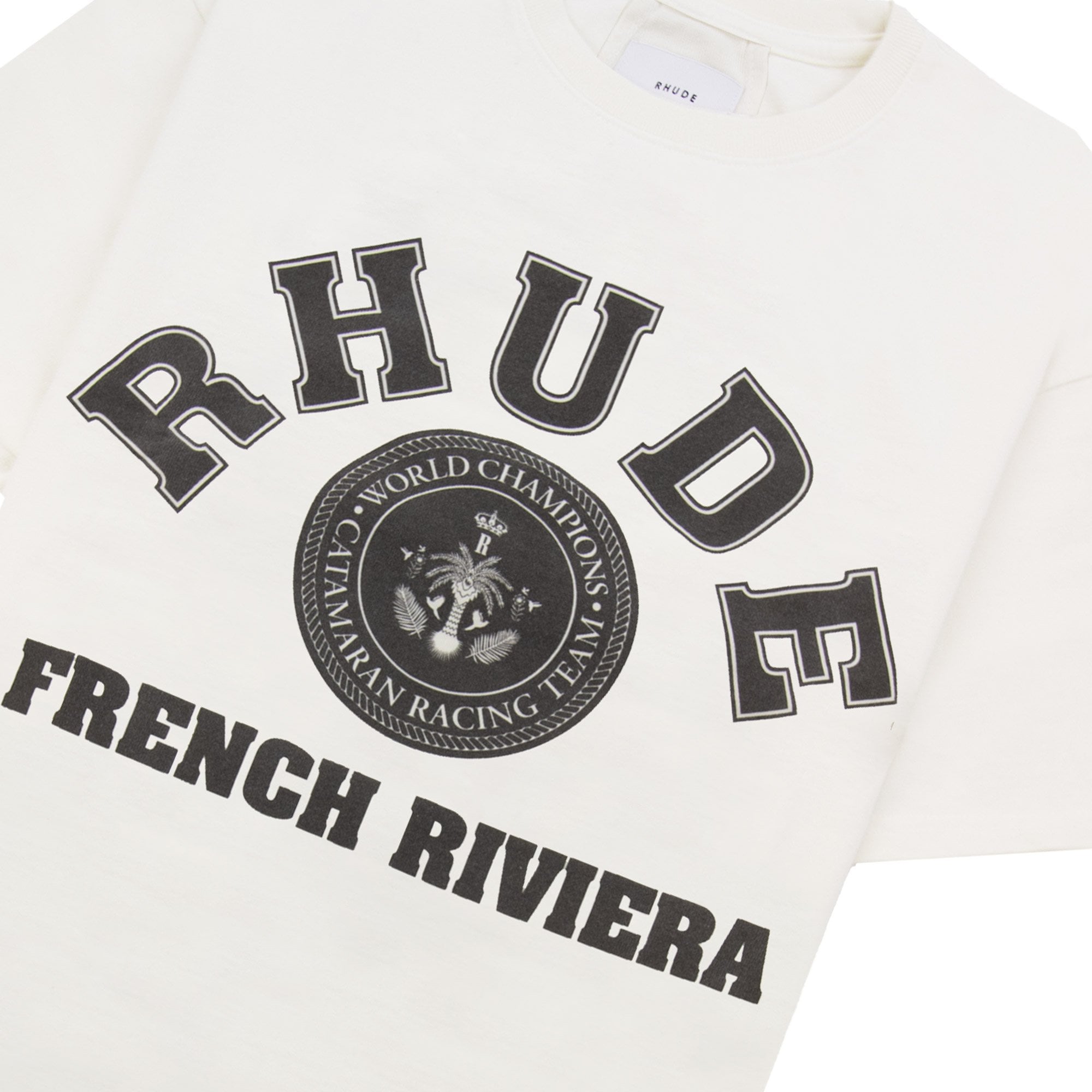 Rhude French Riviera Tee Vintage White