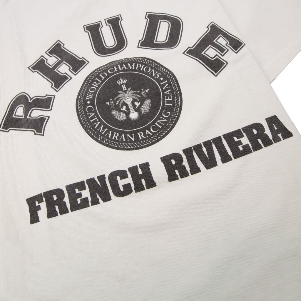 Rhude French Riviera Tee Vintage White