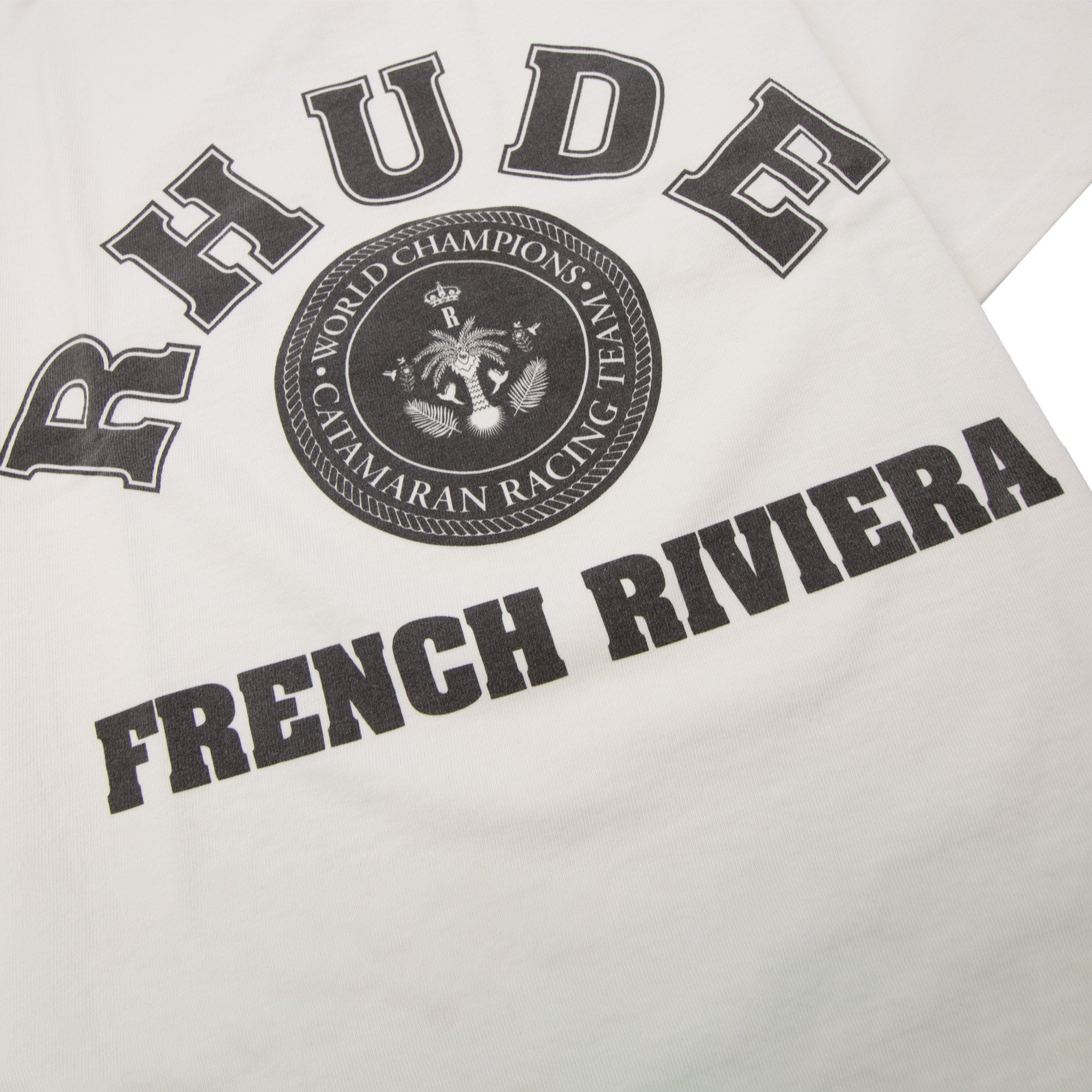 Rhude French Riviera Tee Vintage White
