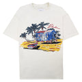 Rhude Beach Side Tee Vintage White