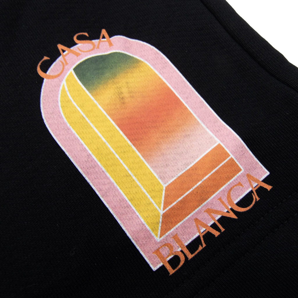 Casablanca Gradient Arch Logo T Shirt & Short Set Black