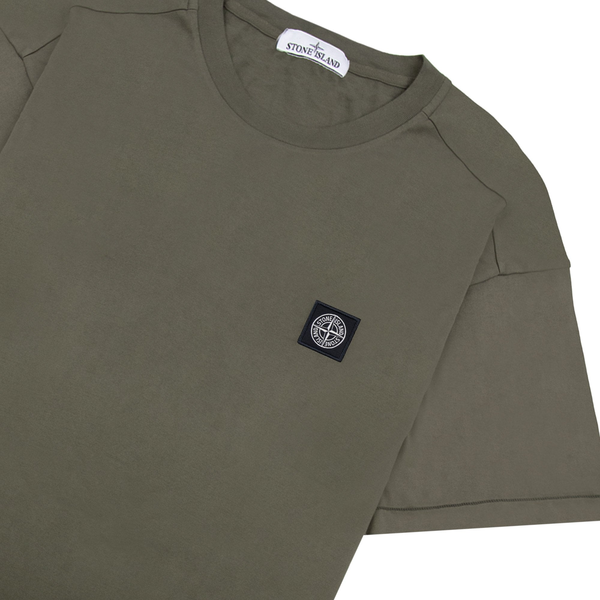 Stone Island Small Logo Patch Khaki V0054