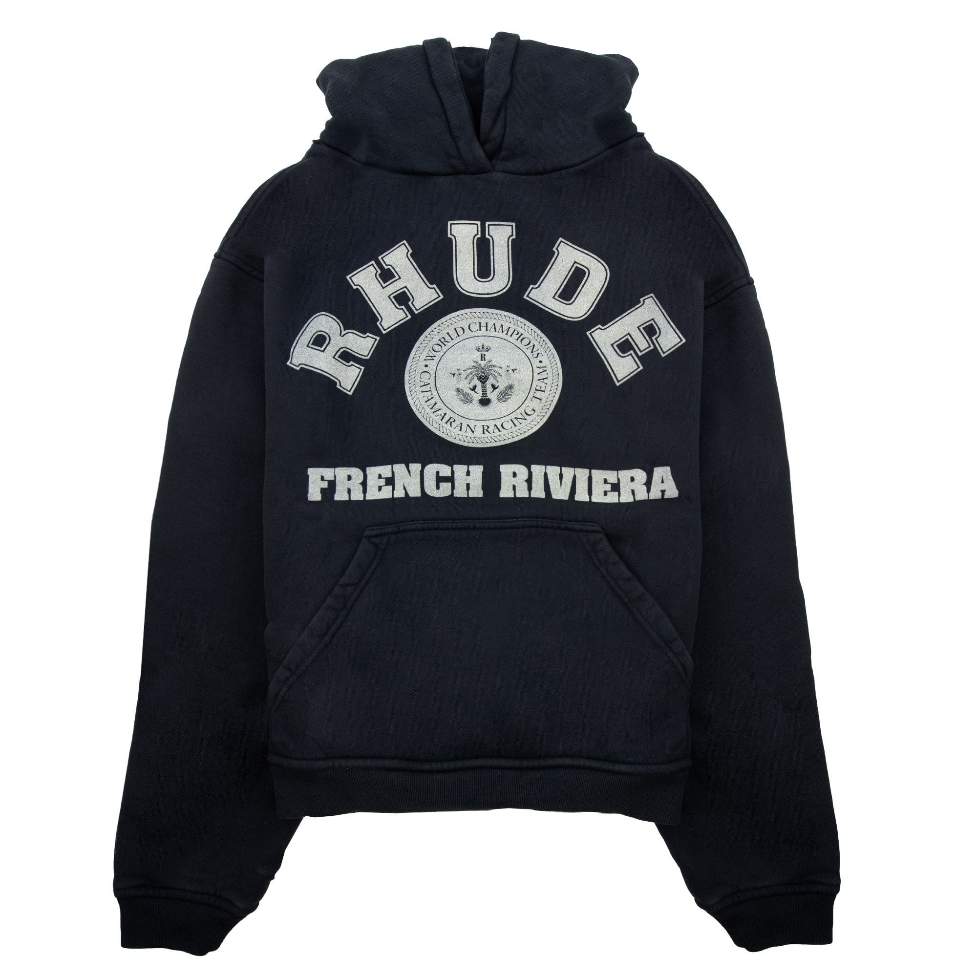 Rhude French Riviera Hoody Vintage Black