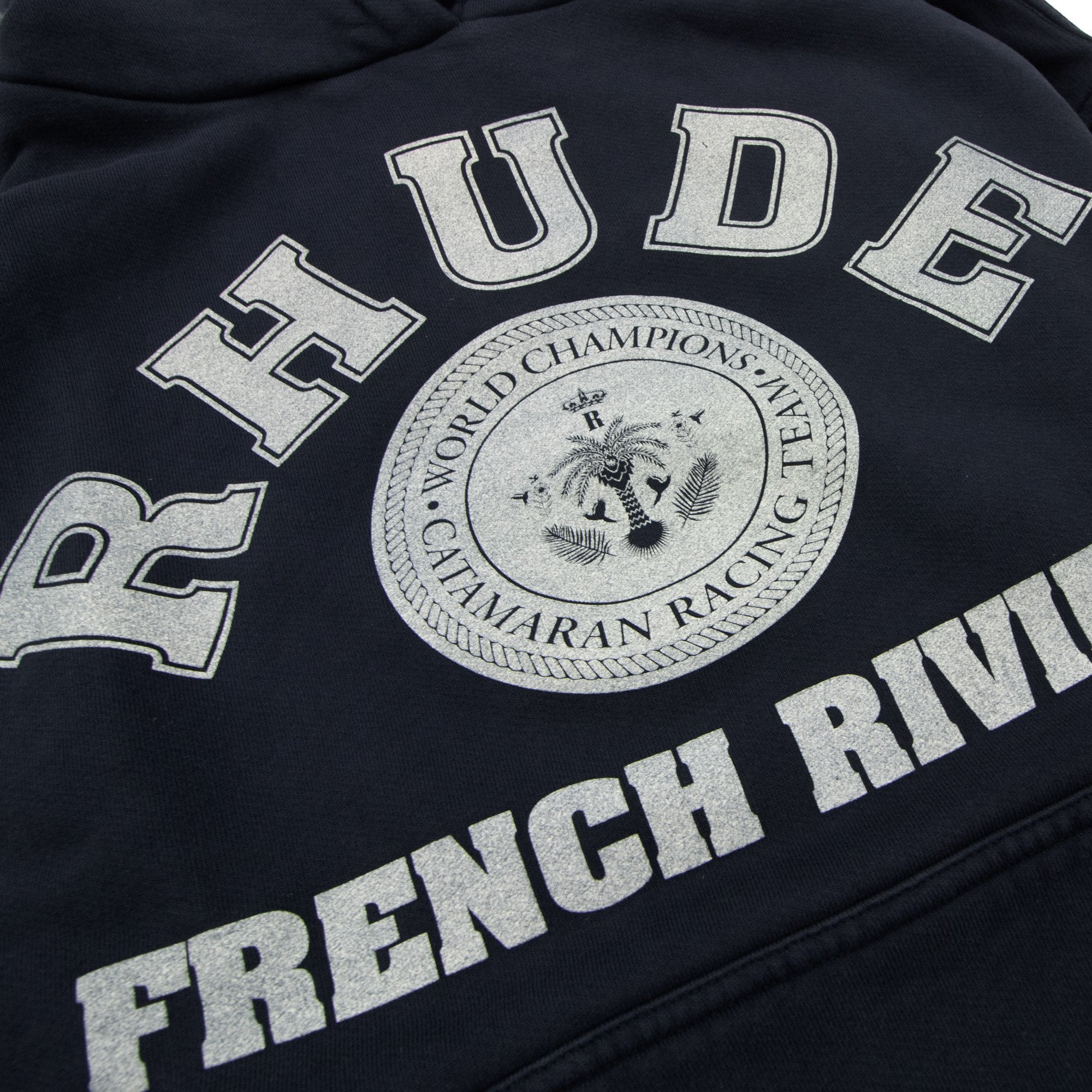 Rhude French Riviera Hoody Vintage Black