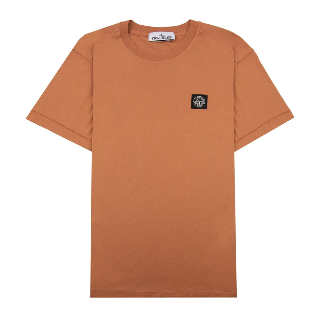 Stone Island Small Logo Patch Sienna Brown V0073