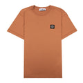 Stone Island Small Logo Patch Sienna Brown V0073