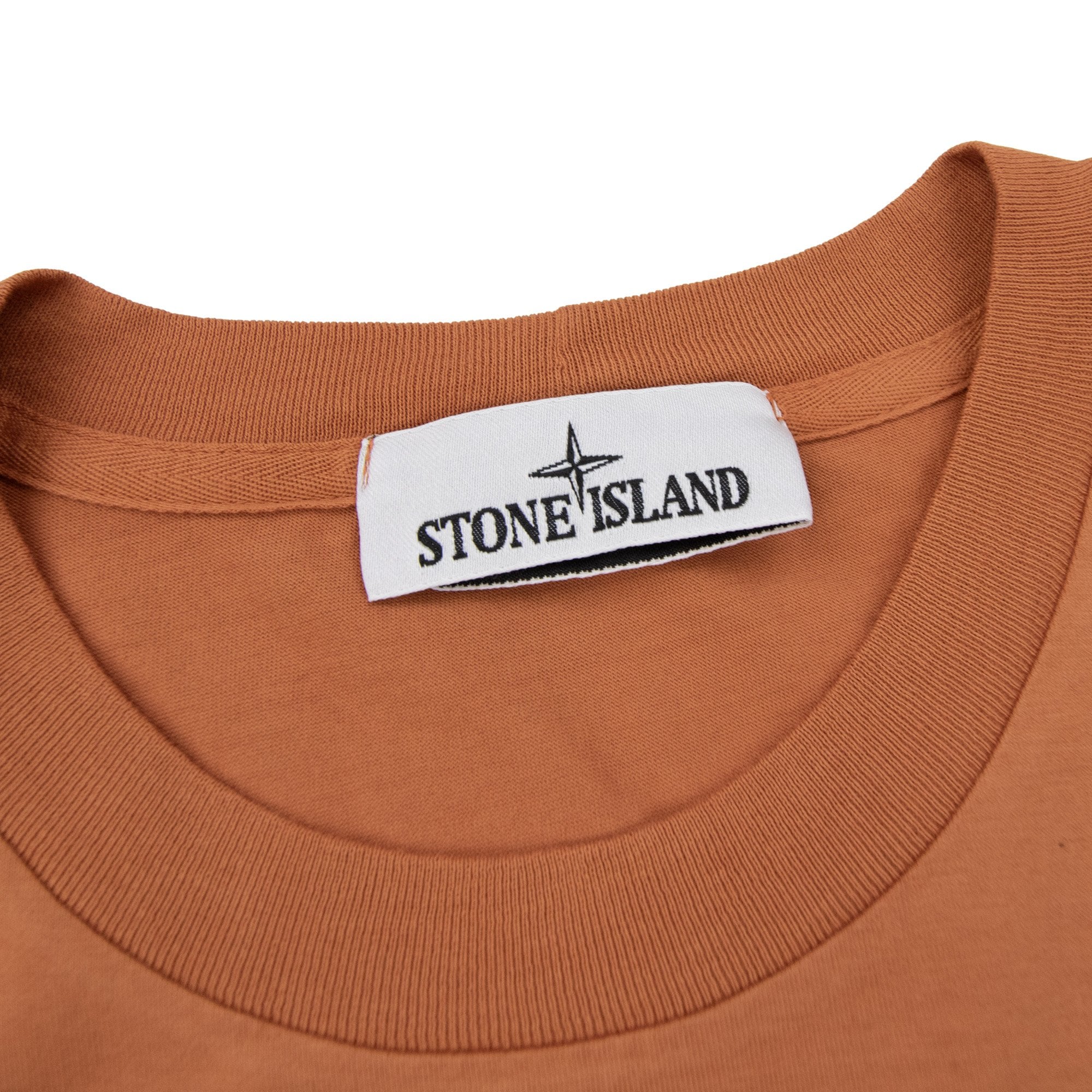 Stone Island Small Logo Patch Sienna Brown V0073