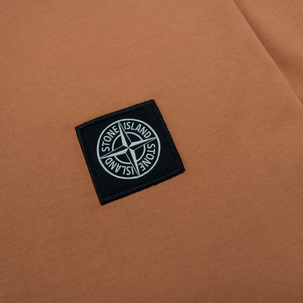 Stone Island Small Logo Patch Sienna Brown V0073