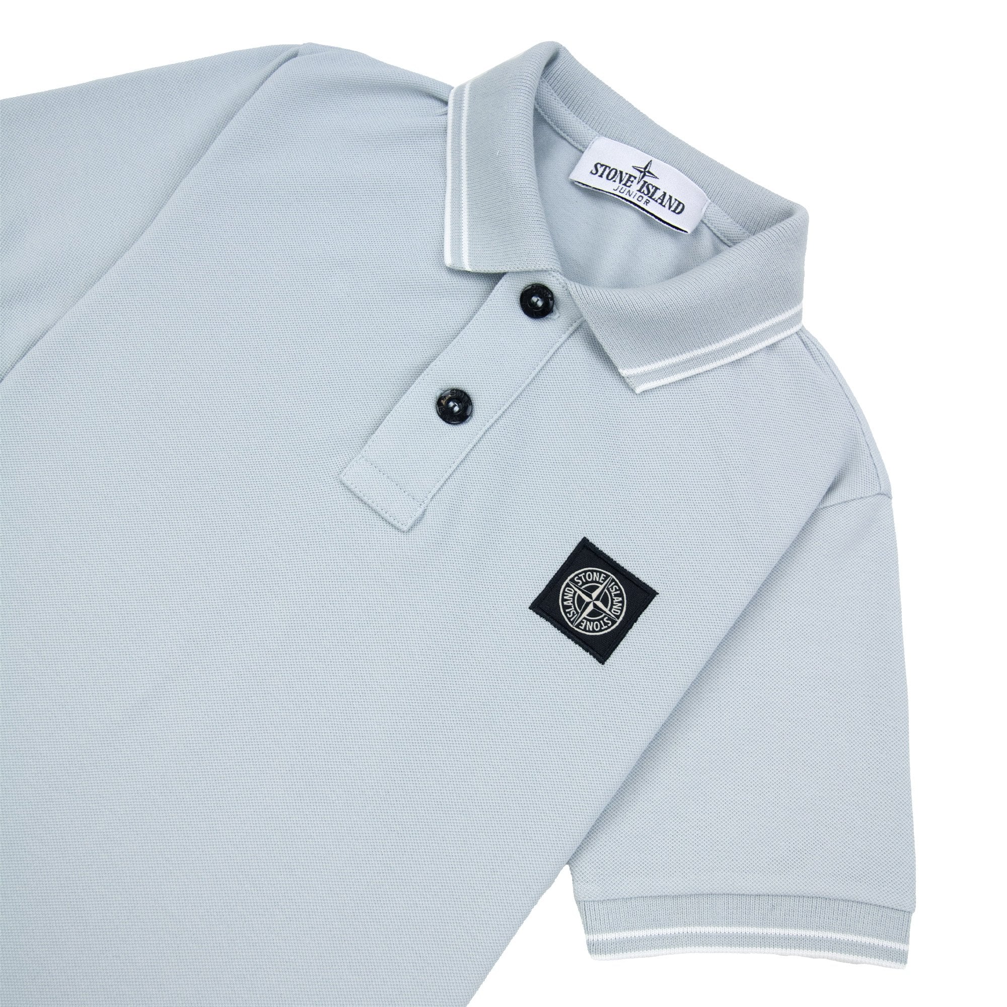 Stone Island Junior Polo SS Kids Sky Blue V0041