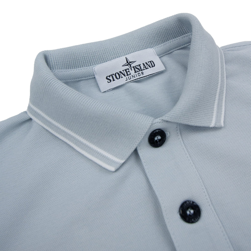 Stone Island Junior Polo SS Kids Sky Blue V0041