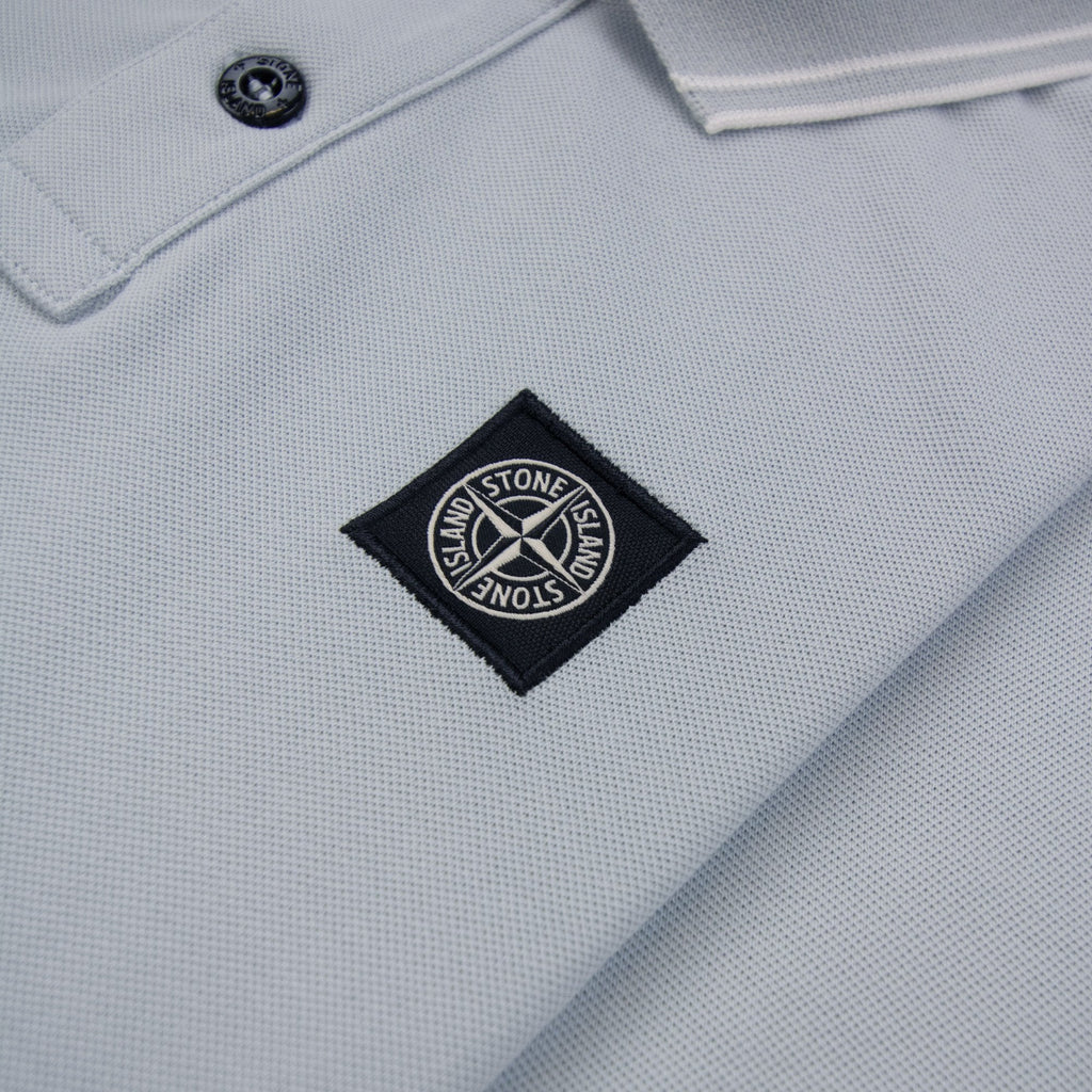 Stone Island Junior Polo SS Kids Sky Blue V0041