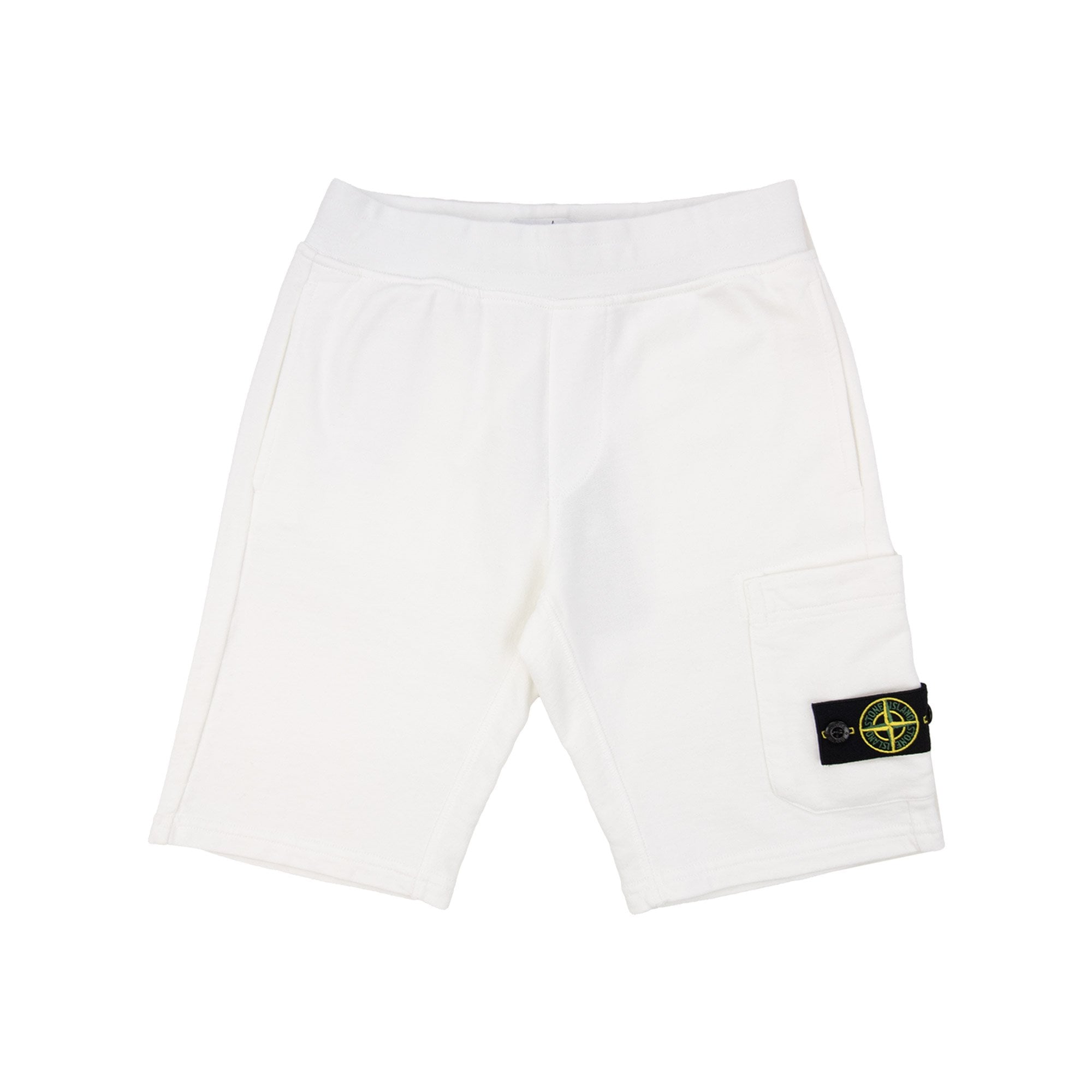 Stone Island Junior S/s Shorts White V0001