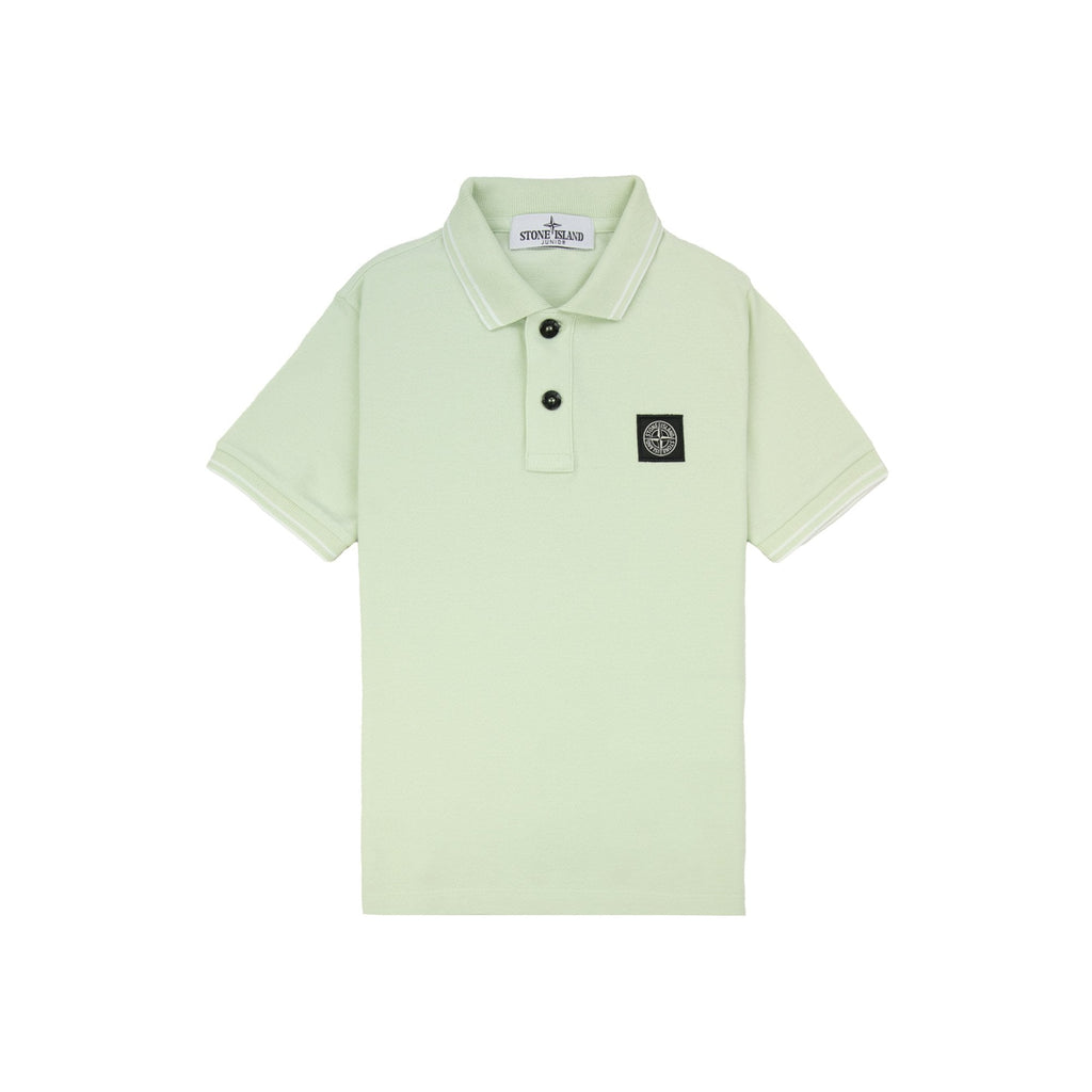 Stone Island Polo Ss Kids Chlorophyll V005c