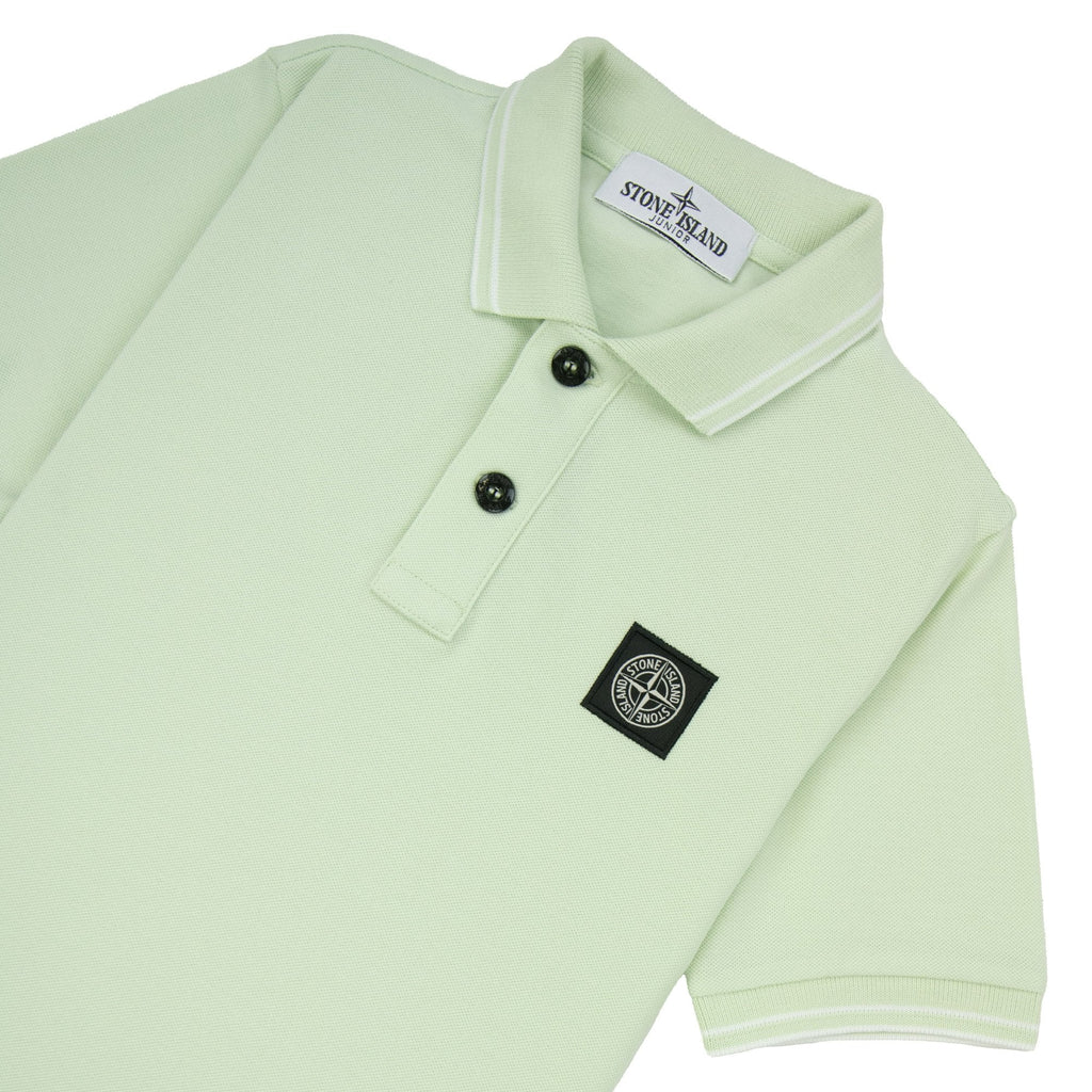 Stone Island Polo Ss Kids Chlorophyll V005c