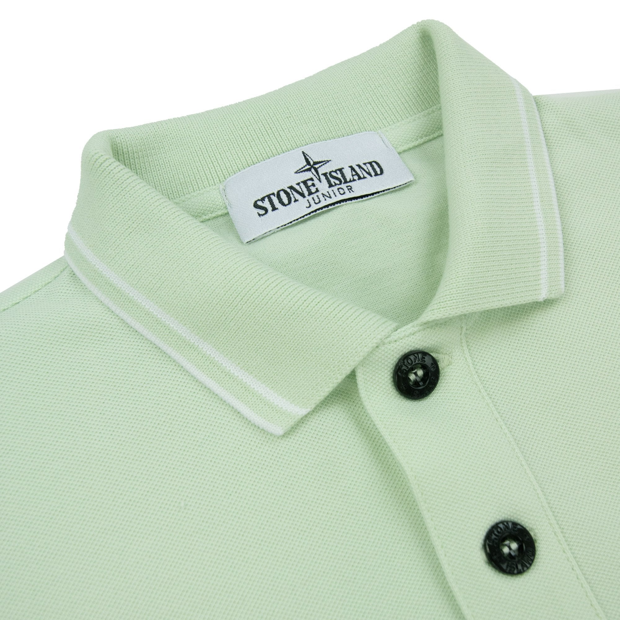 Stone Island Polo Ss Kids Chlorophyll V005c