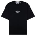 Stone Island 2100037 Organic Cotton T-shirt With Archivio Print Black V0029