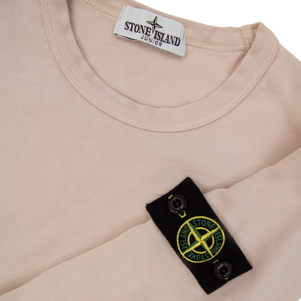Stone Island Junior Sweatshirt Dust Pink V0082