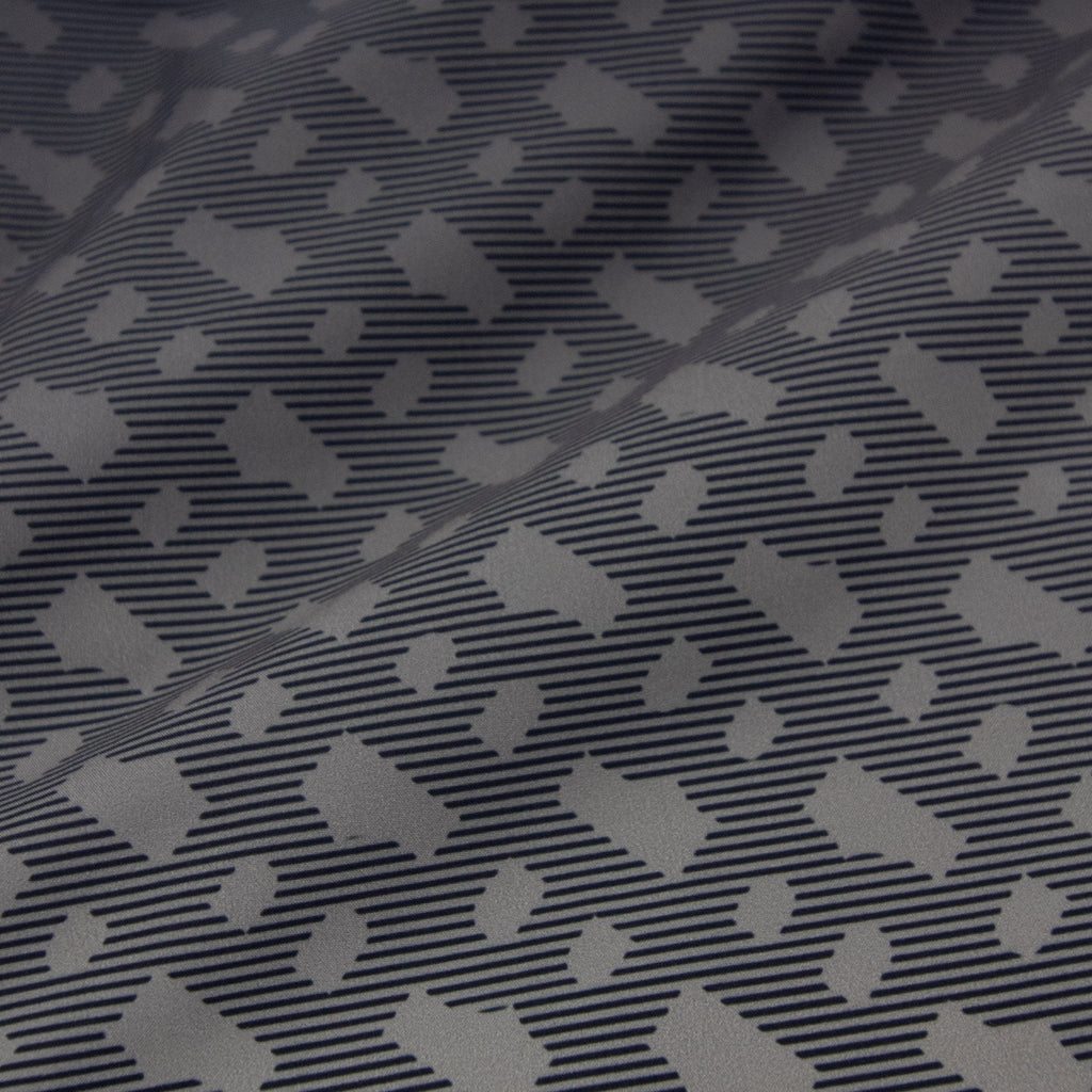 Hugo Boss Degrade Monogram Print Badge Swim Shorts Black 001
