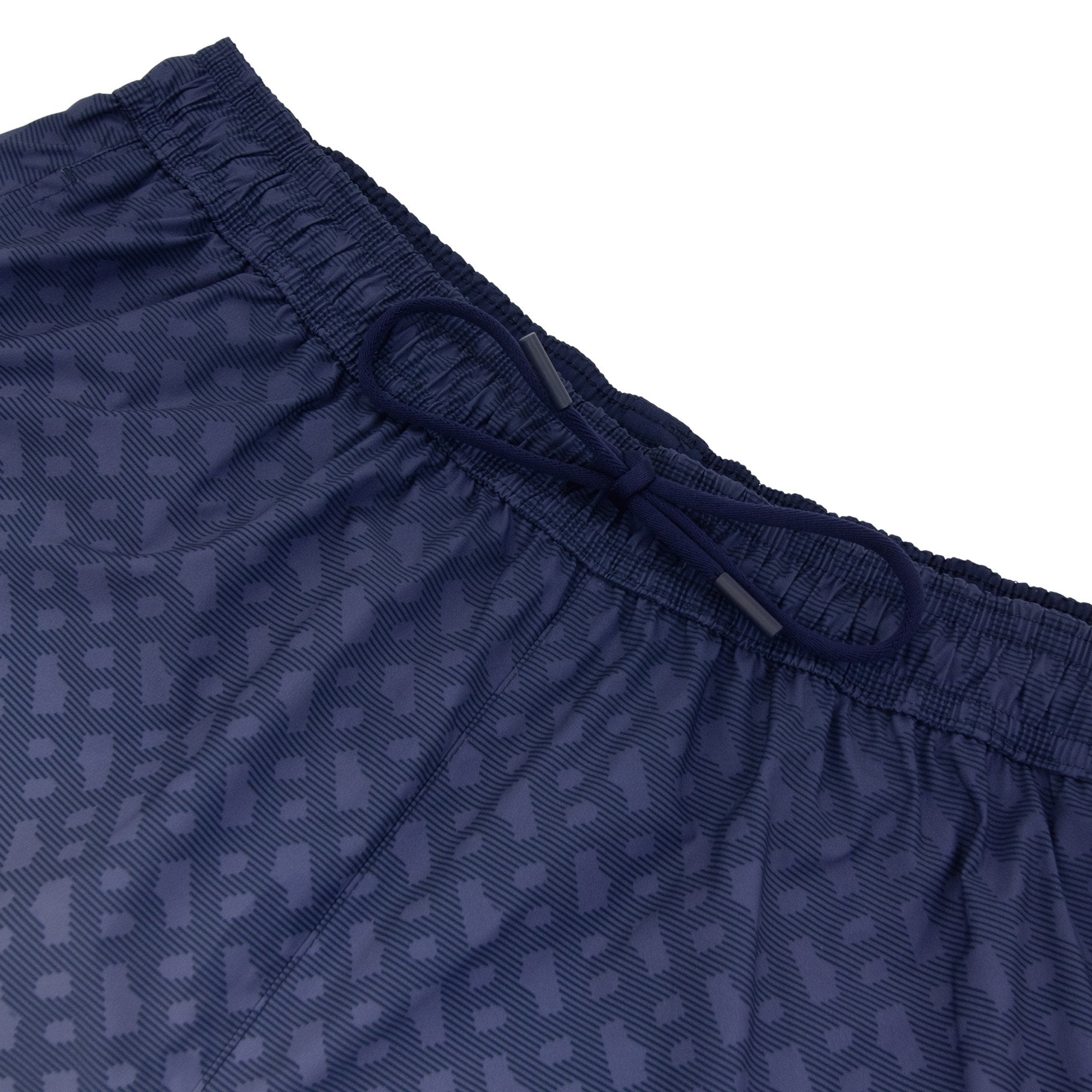 Hugo Boss Degrade Monogram Print Badge Swim Shorts Blue 413