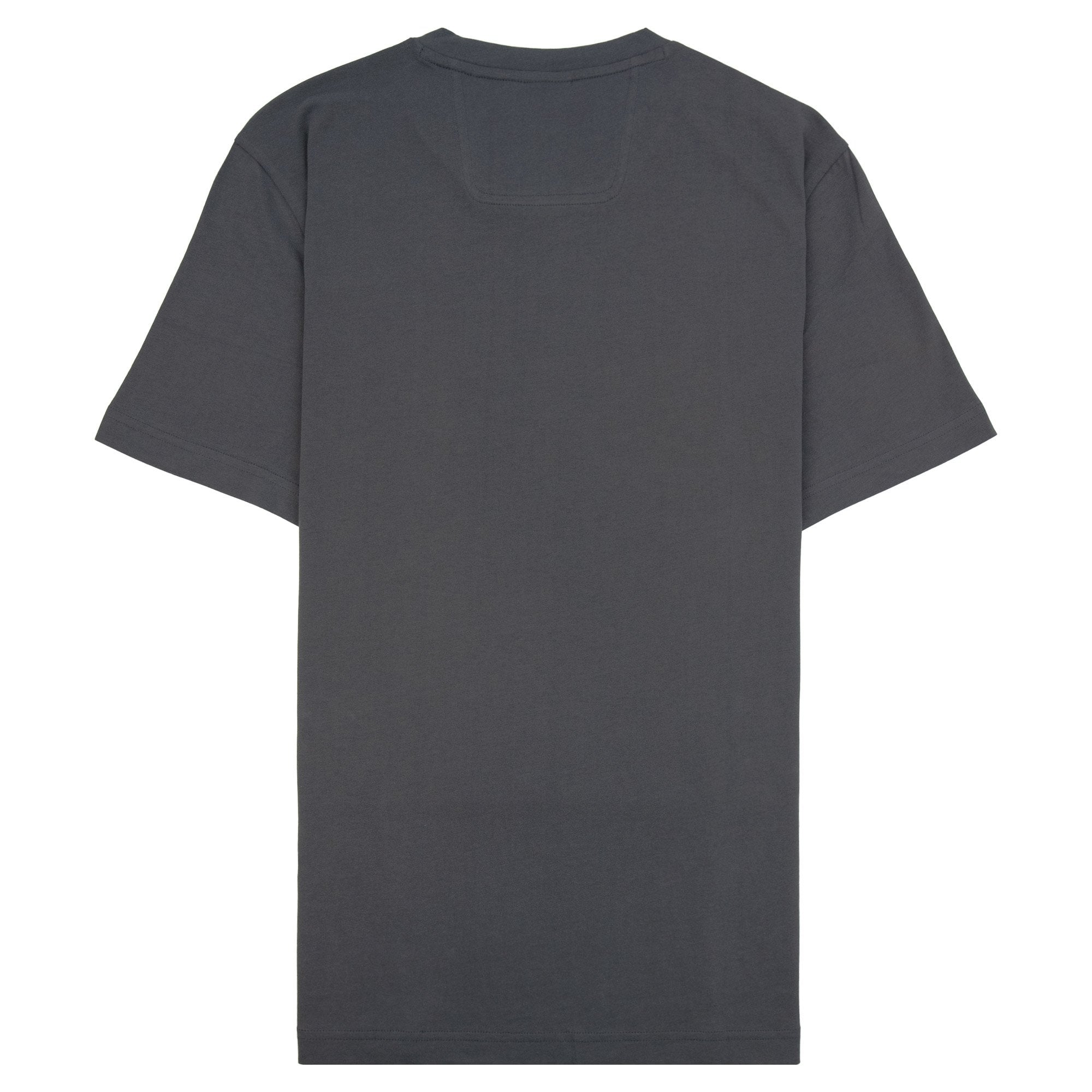 Hugo Boss Tape Logo Tee T Shirt Grey 027