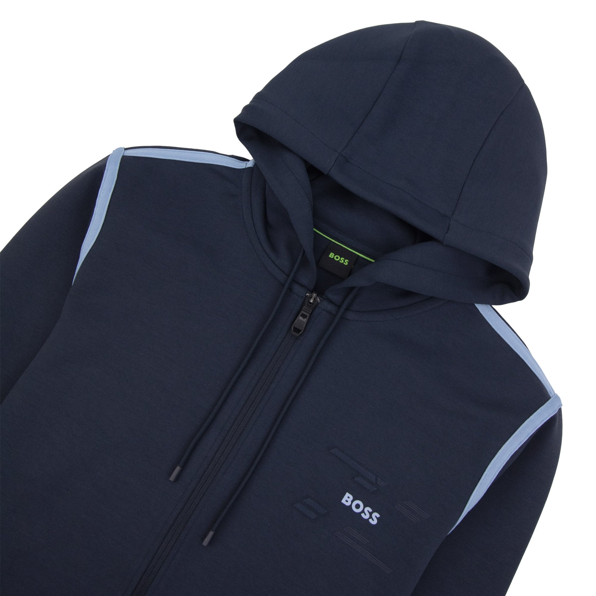 Hugo Boss Saggy Tape Tracksuit Top Navy 402