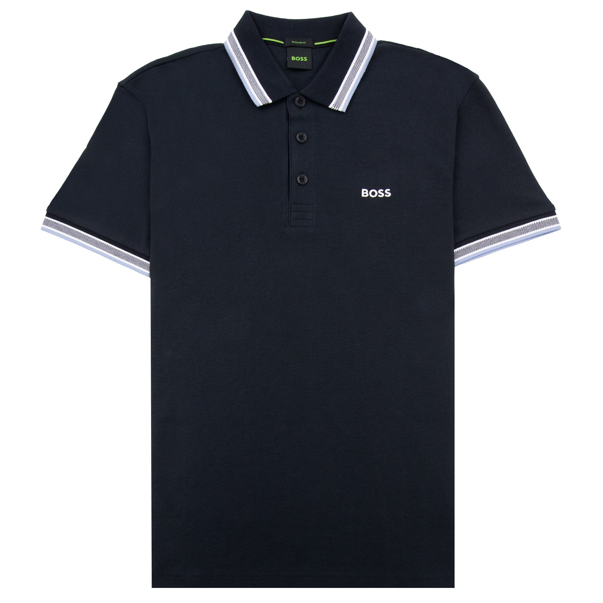 Hugo Boss Paddy Embroidered Logo Polo Navy
