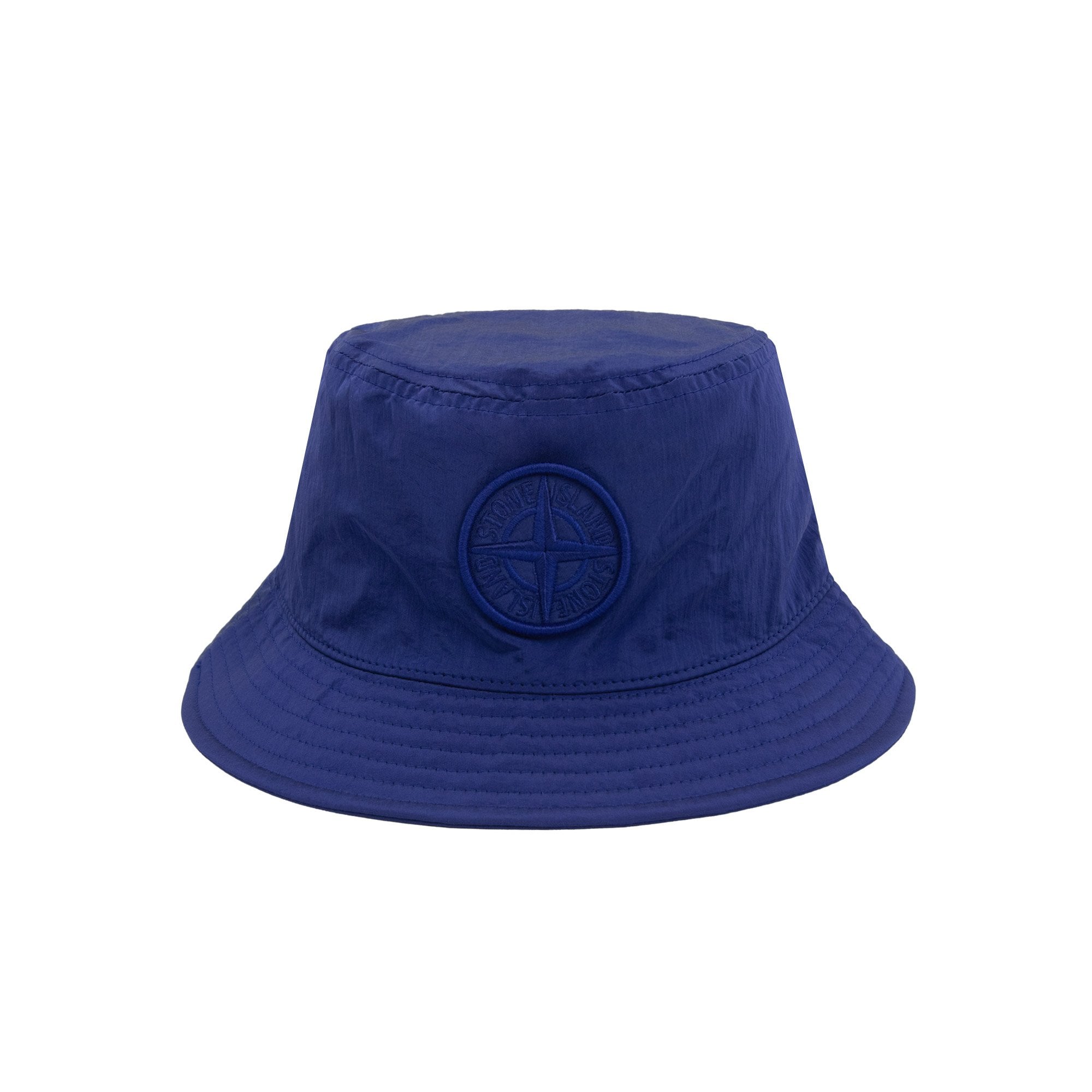 Stone Island 9100009 Nylon Metal Bucket Hat Electric Blue V0022