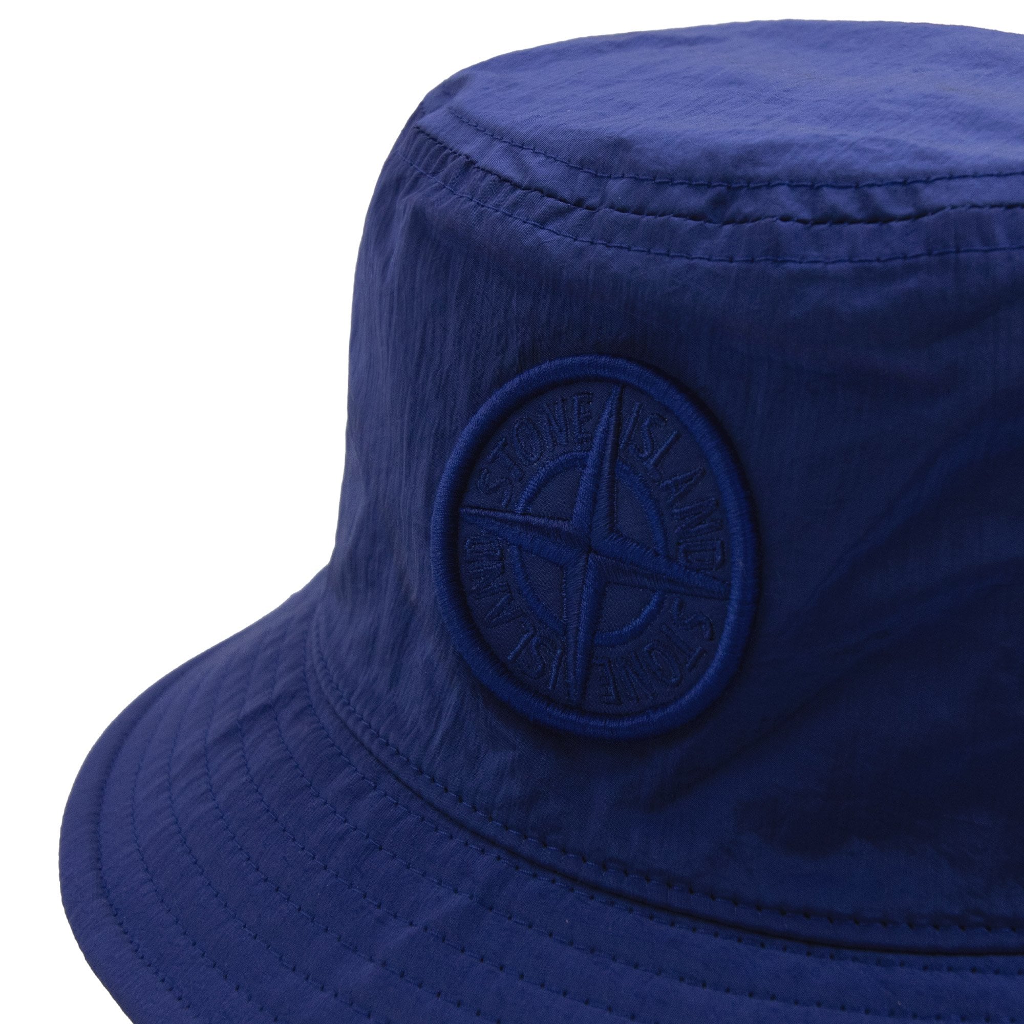 Stone Island 9100009 Nylon Metal Bucket Hat Electric Blue V0022