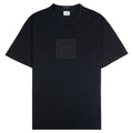 Cp Company The Metropolis Series Mercerised Jersey Rubberized Logo T-shirt Black 999