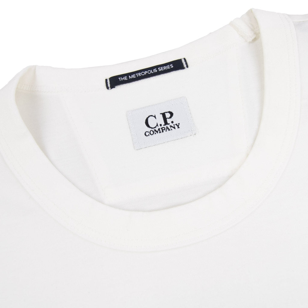 Cp Company Metropolis Series Urban Tech T-shirt White 103