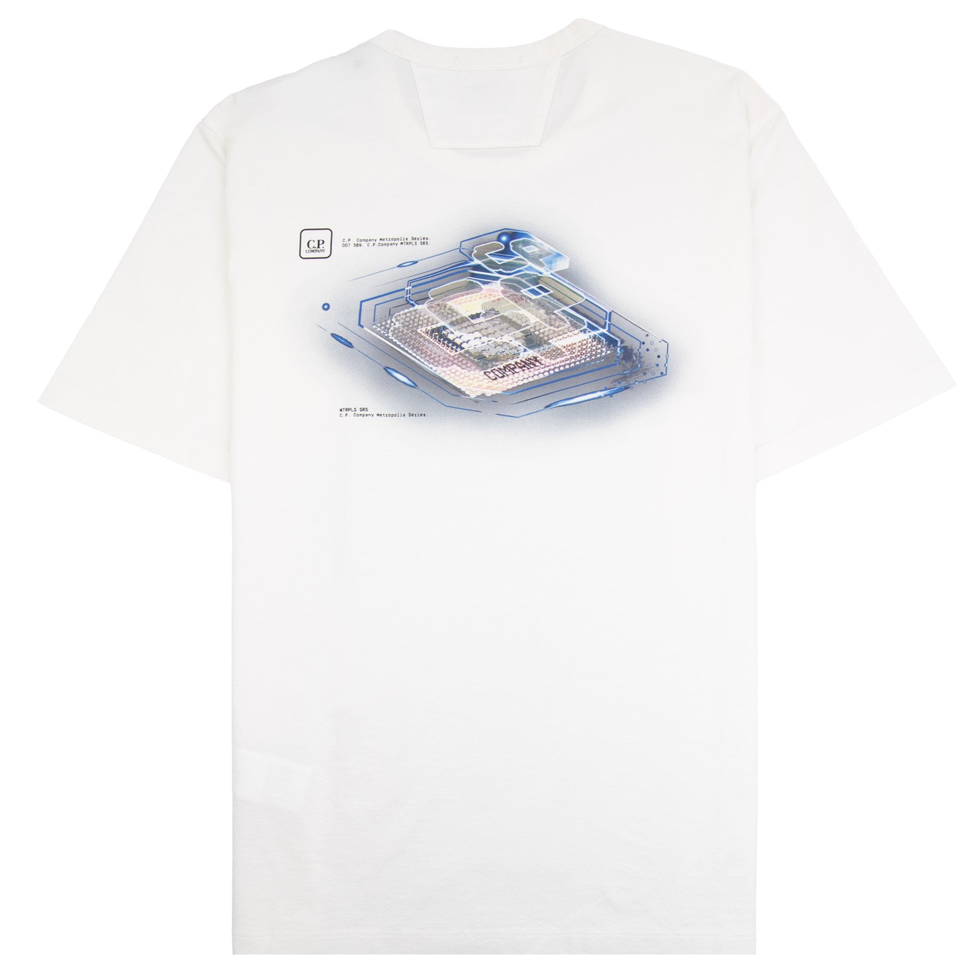 Cp Company Metropolis Series Urban Tech T-shirt White 103
