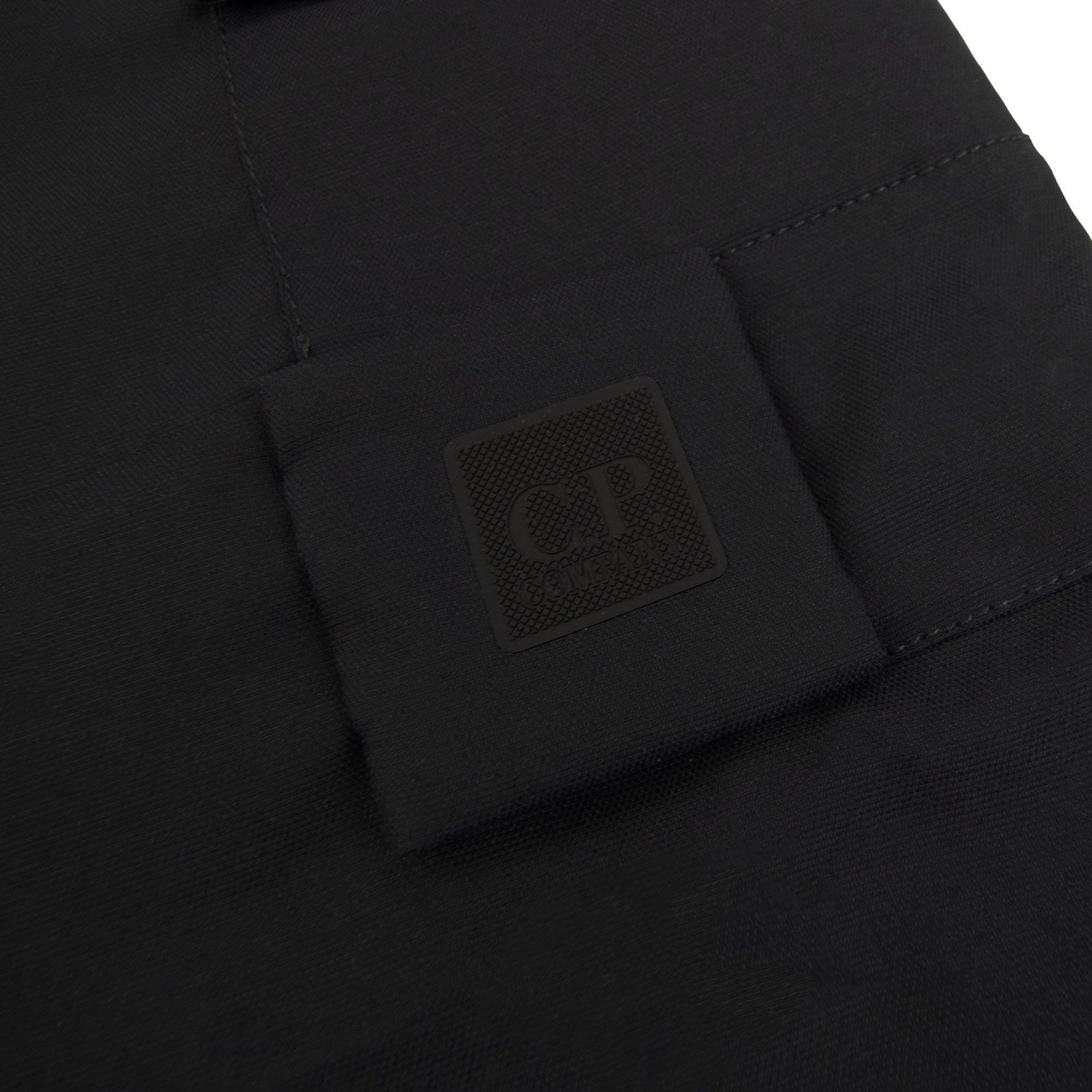Cp Company The Metropolis Series Technical Panama Ergonomic Cargo Pants Black 999